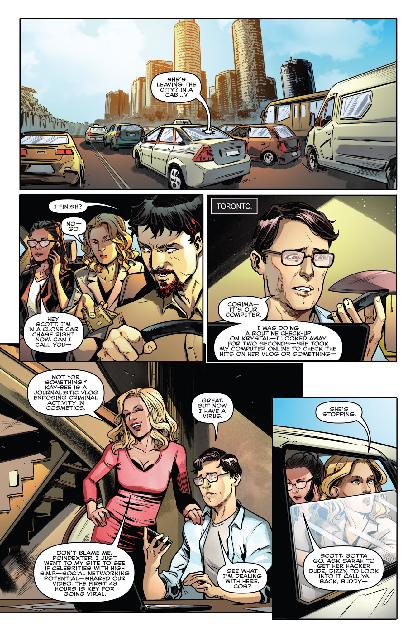 Read online Orphan Black: Crazy Science comic -  Issue #1 - 20