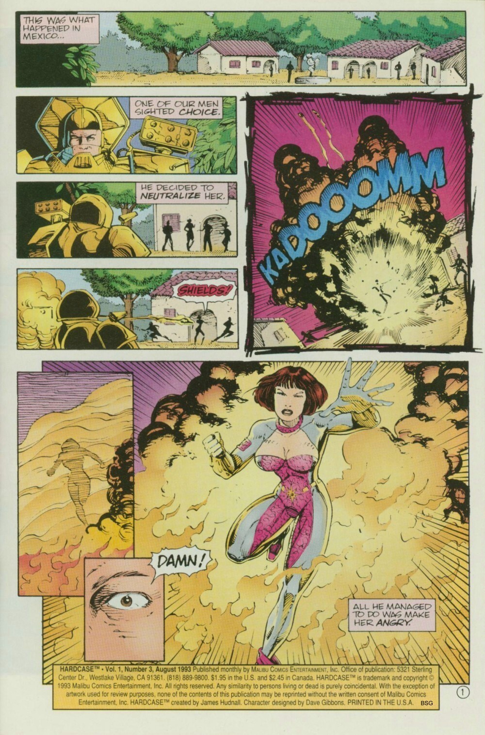 Read online Hardcase comic -  Issue #3 - 3
