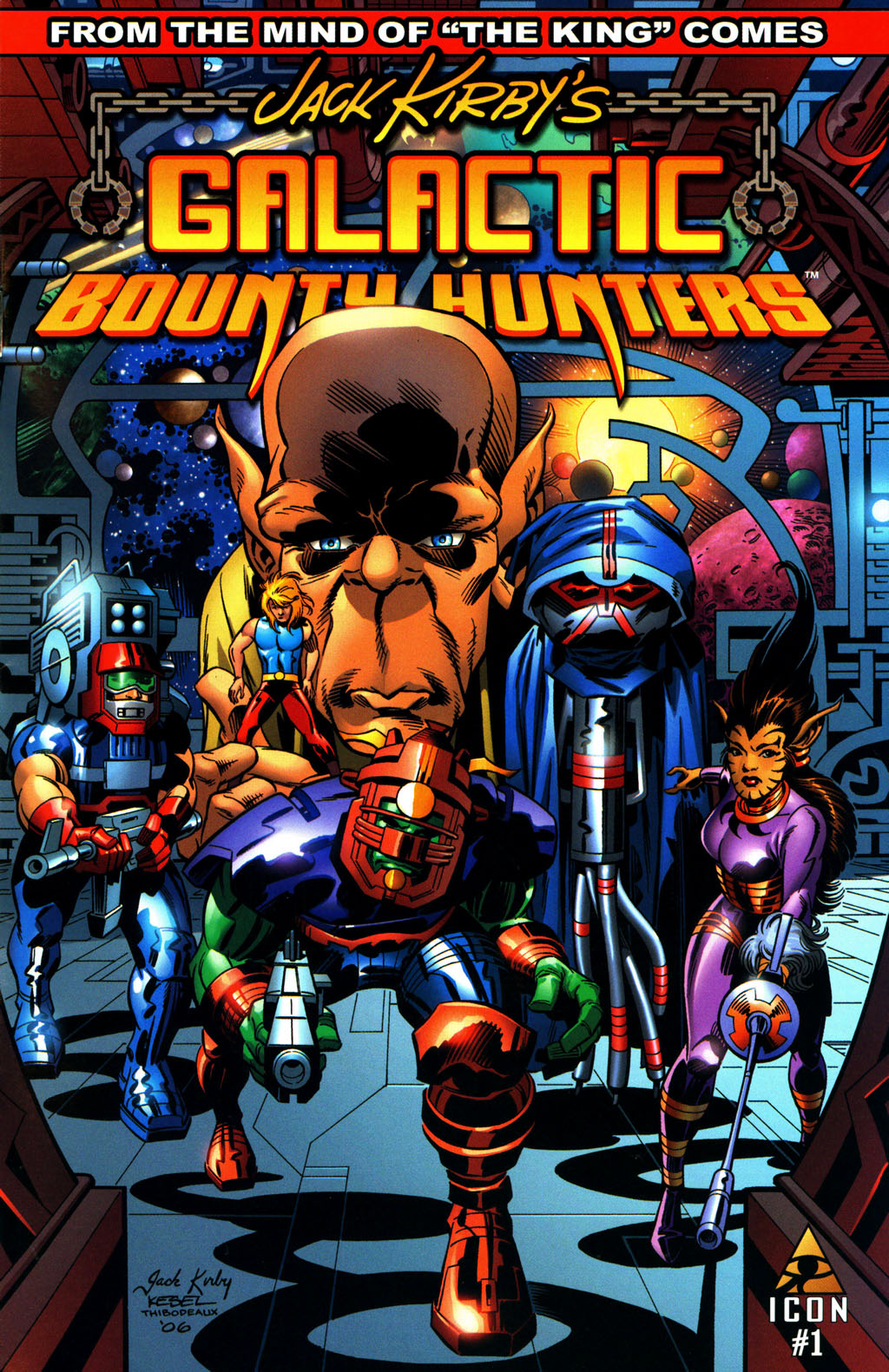 Read online Jack Kirby's Galactic Bounty Hunters comic -  Issue #1 - 1