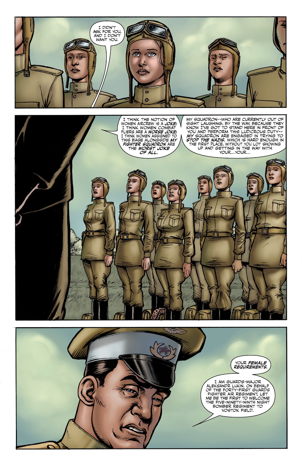 Battlefields: Night Witches issue TPB - Page 8