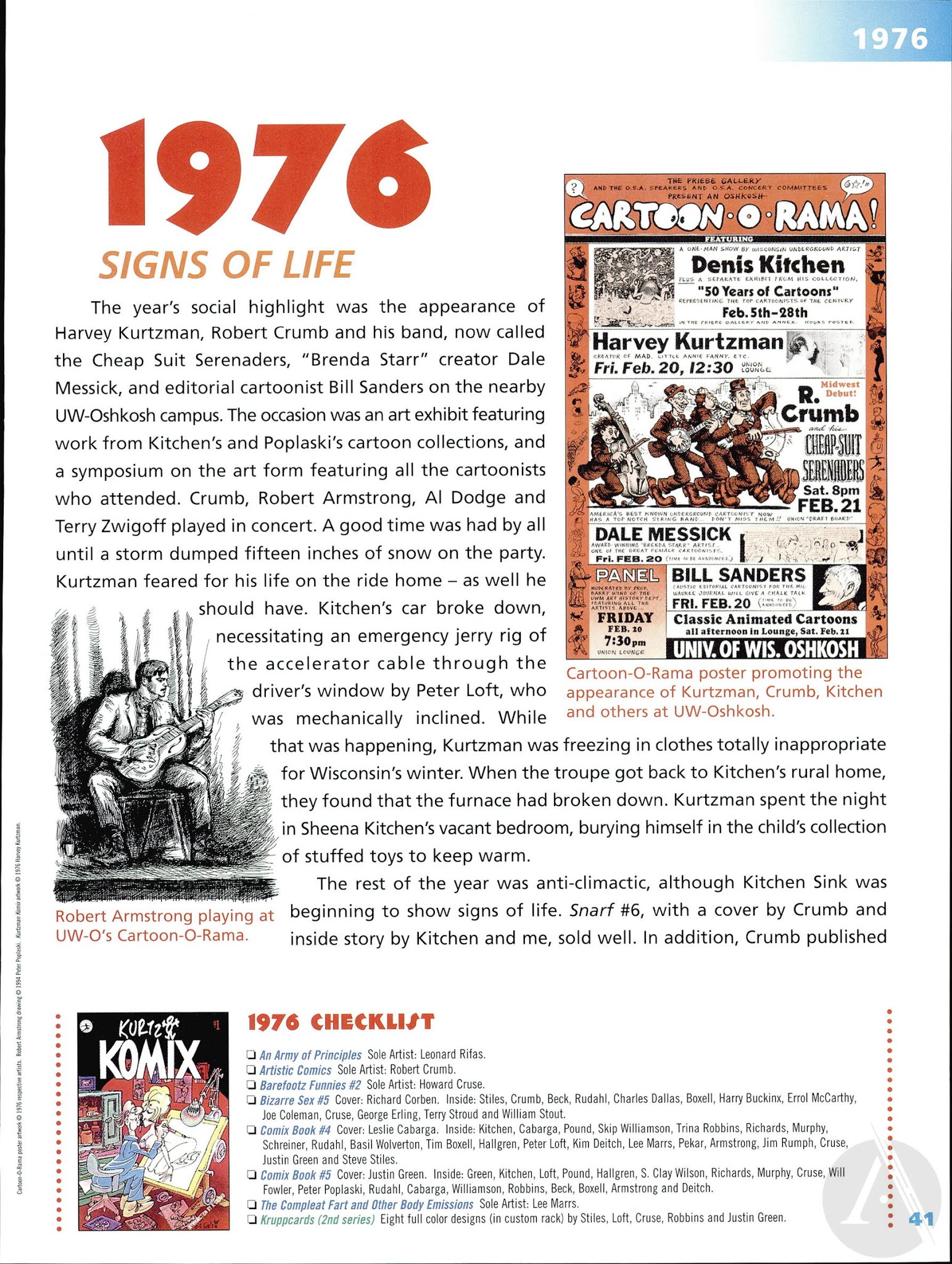 Read online Kitchen Sink Press: The First 25 Years comic -  Issue # TPB - 43