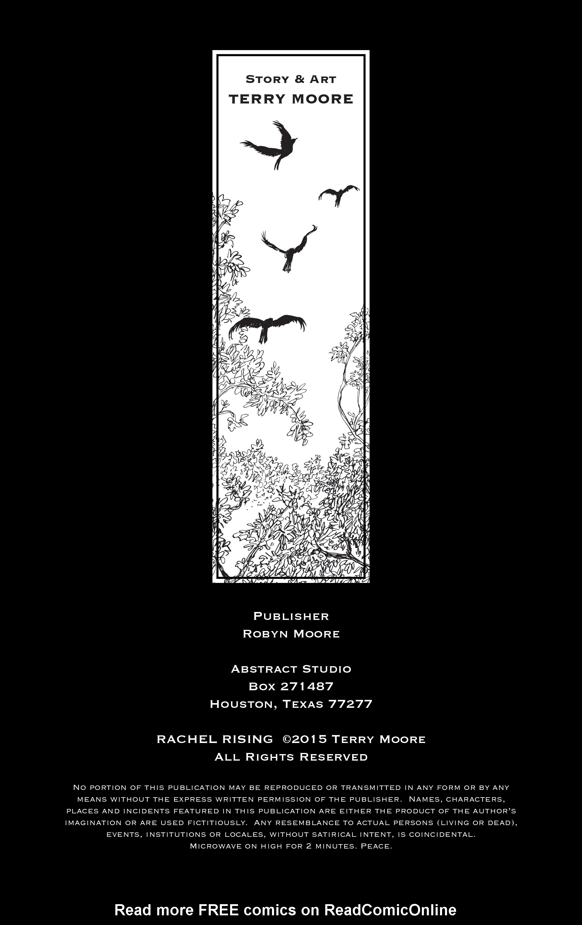 Read online Rachel Rising comic -  Issue #31 - 23