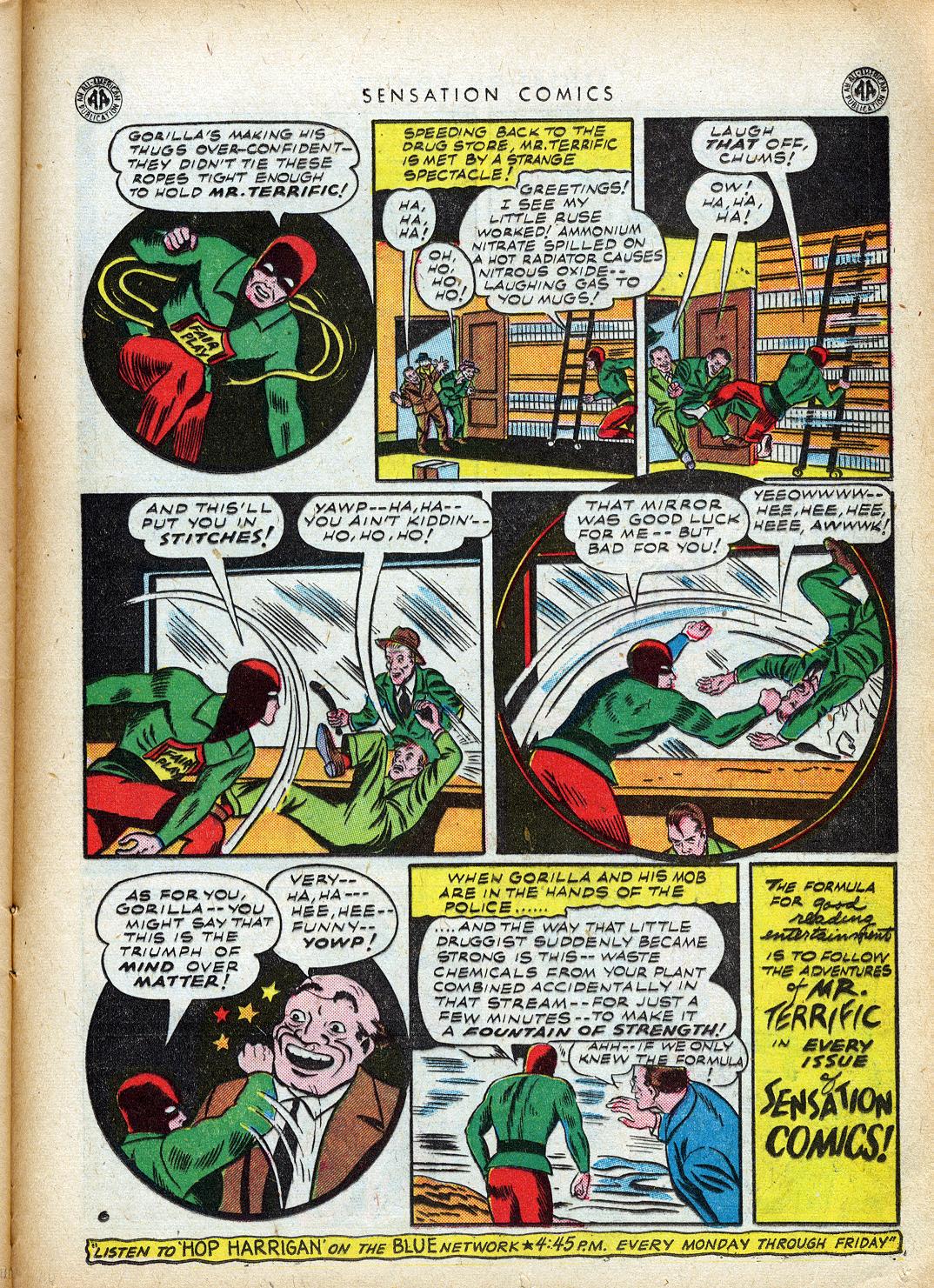 Read online Sensation (Mystery) Comics comic -  Issue #40 - 37