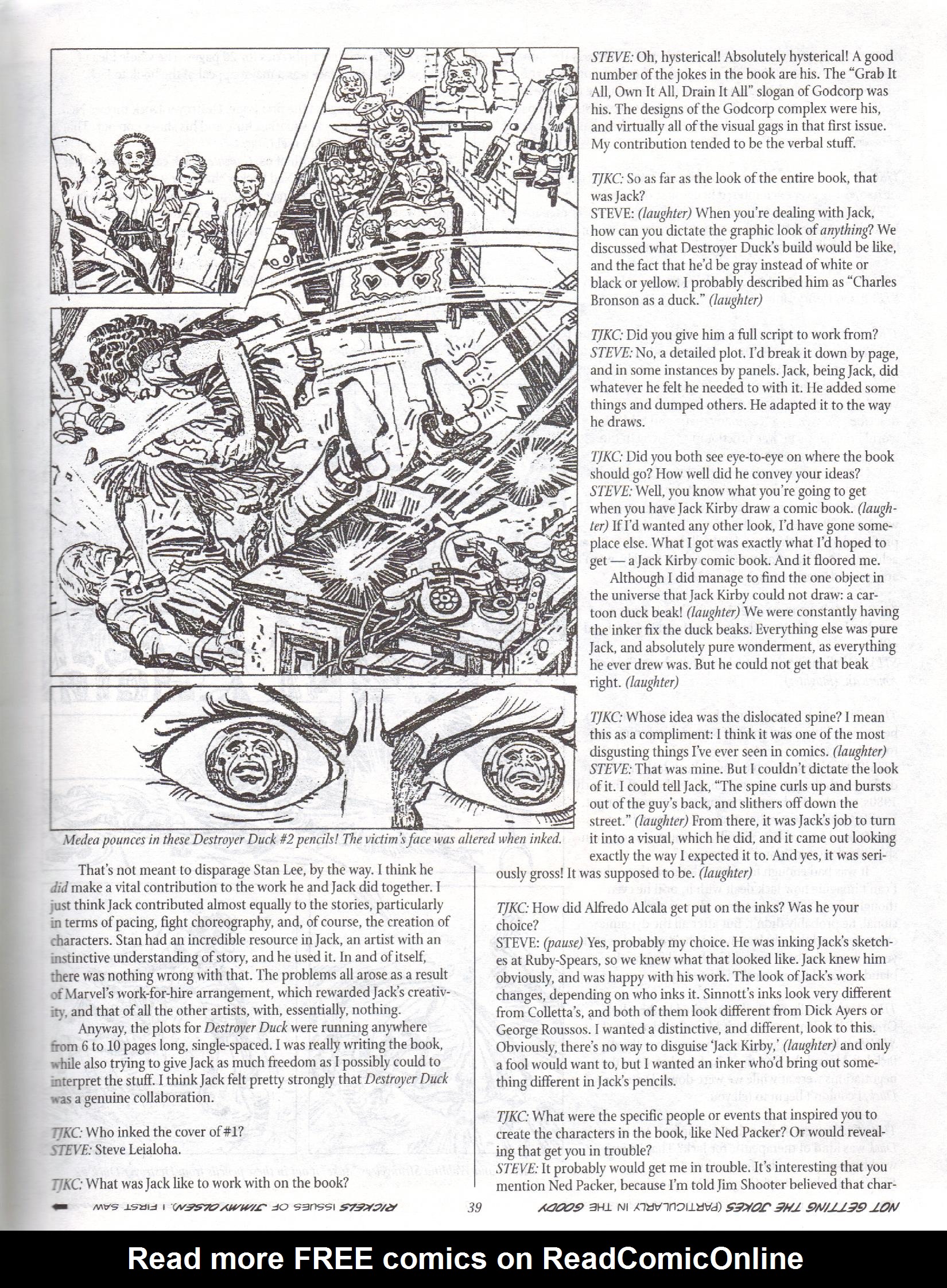 Read online The Jack Kirby Collector comic -  Issue #10 - 38