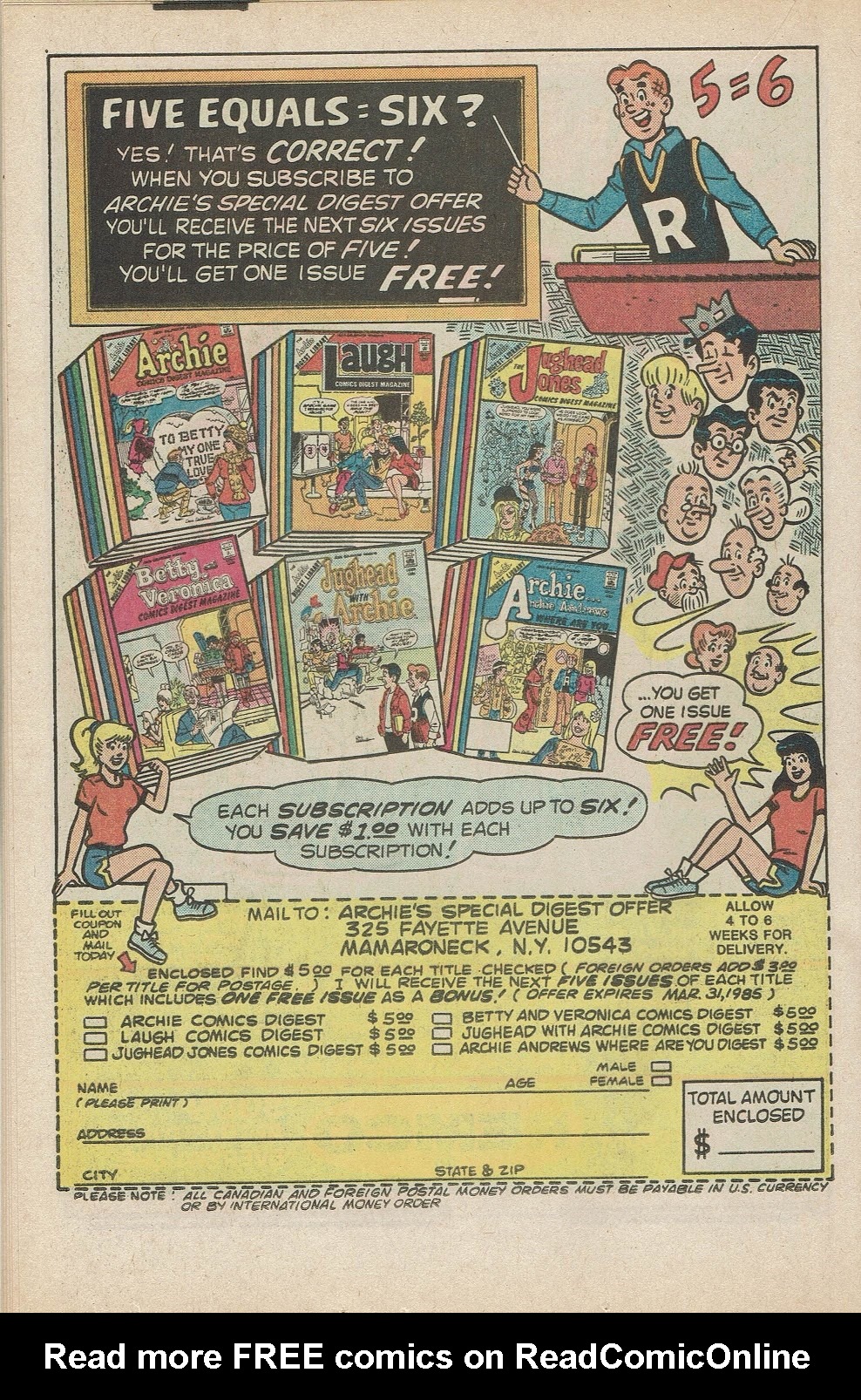 Read online Jughead (1965) comic -  Issue #339 - 20