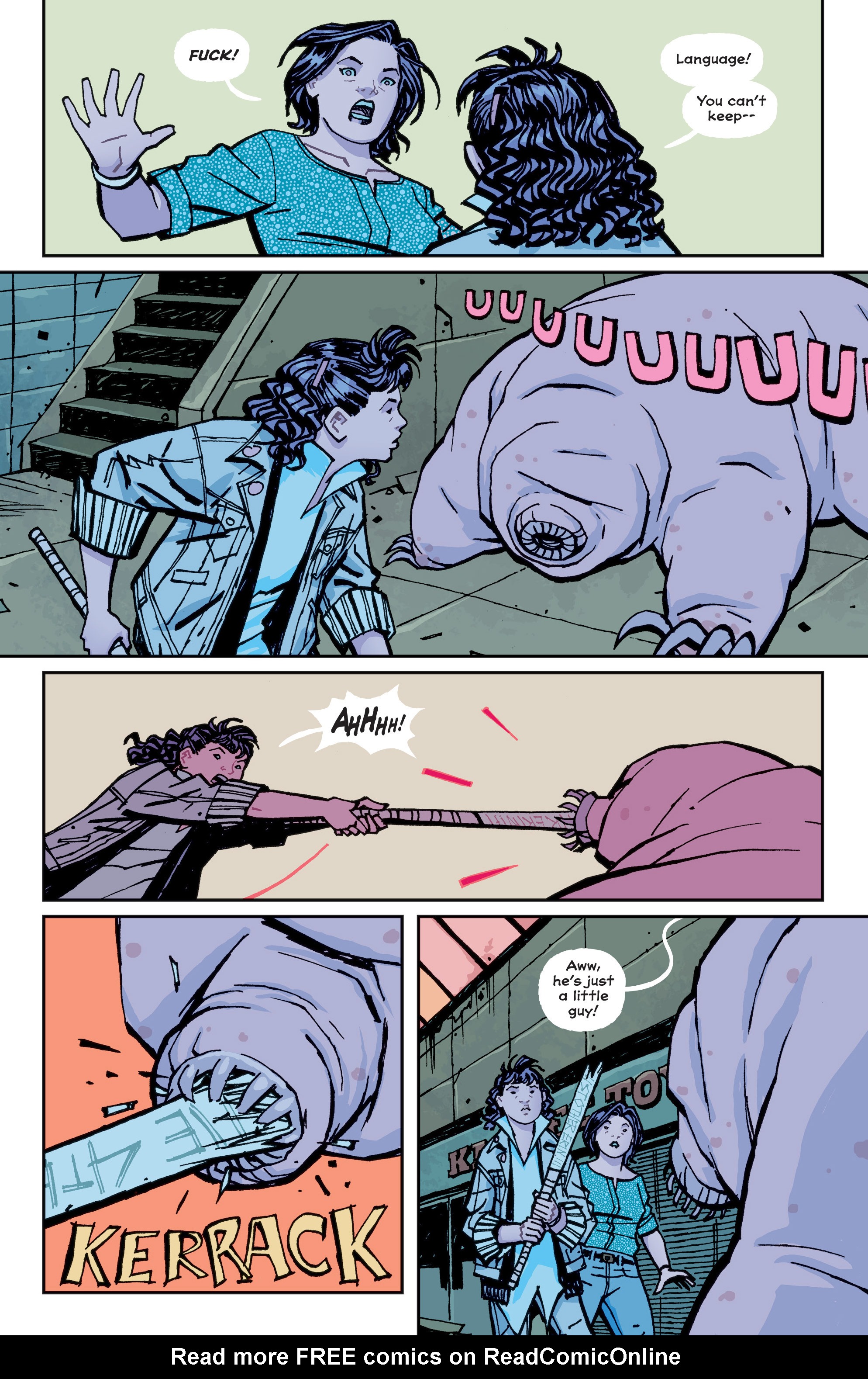 Read online Paper Girls comic -  Issue #9 - 11