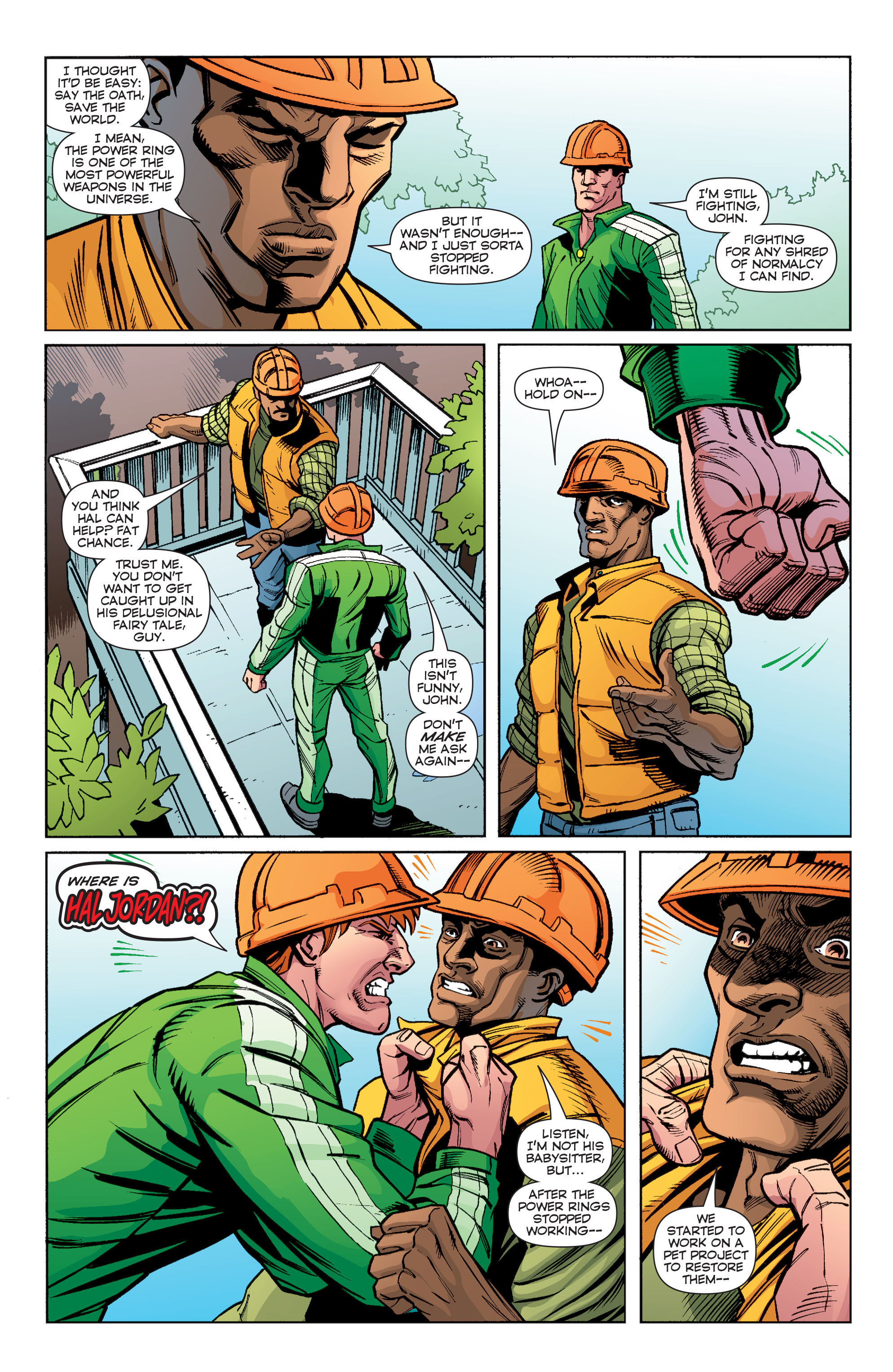 Read online Convergence Green Lantern Corps comic -  Issue #1 - 17