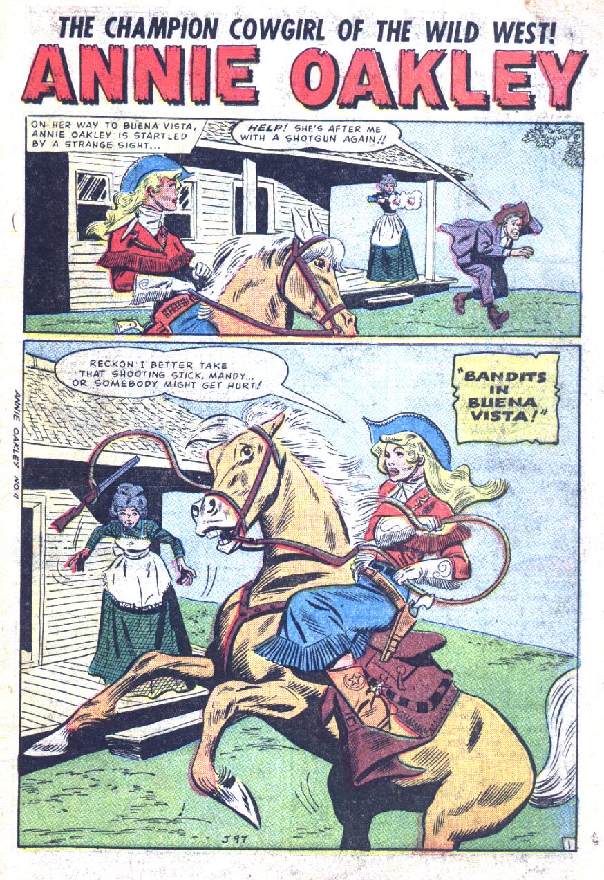 Read online Annie Oakley comic -  Issue #11 - 3