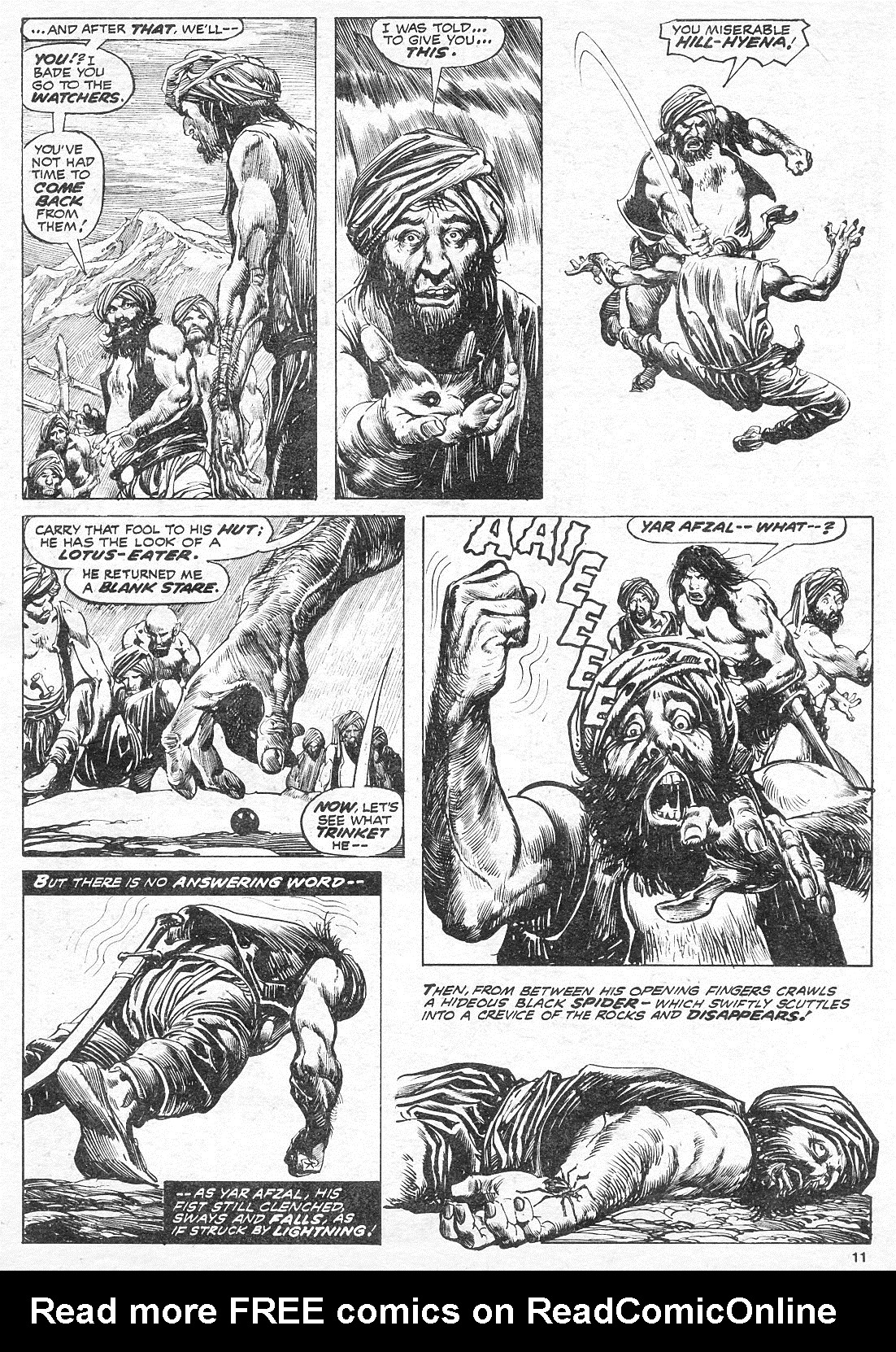 Read online The Savage Sword Of Conan comic -  Issue #17 - 11