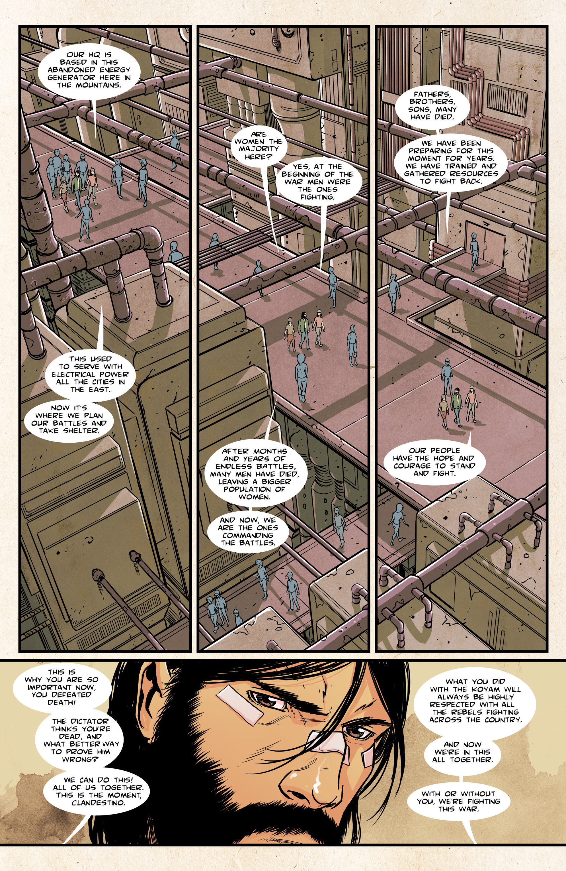 Read online Clandestino comic -  Issue #5 - 10