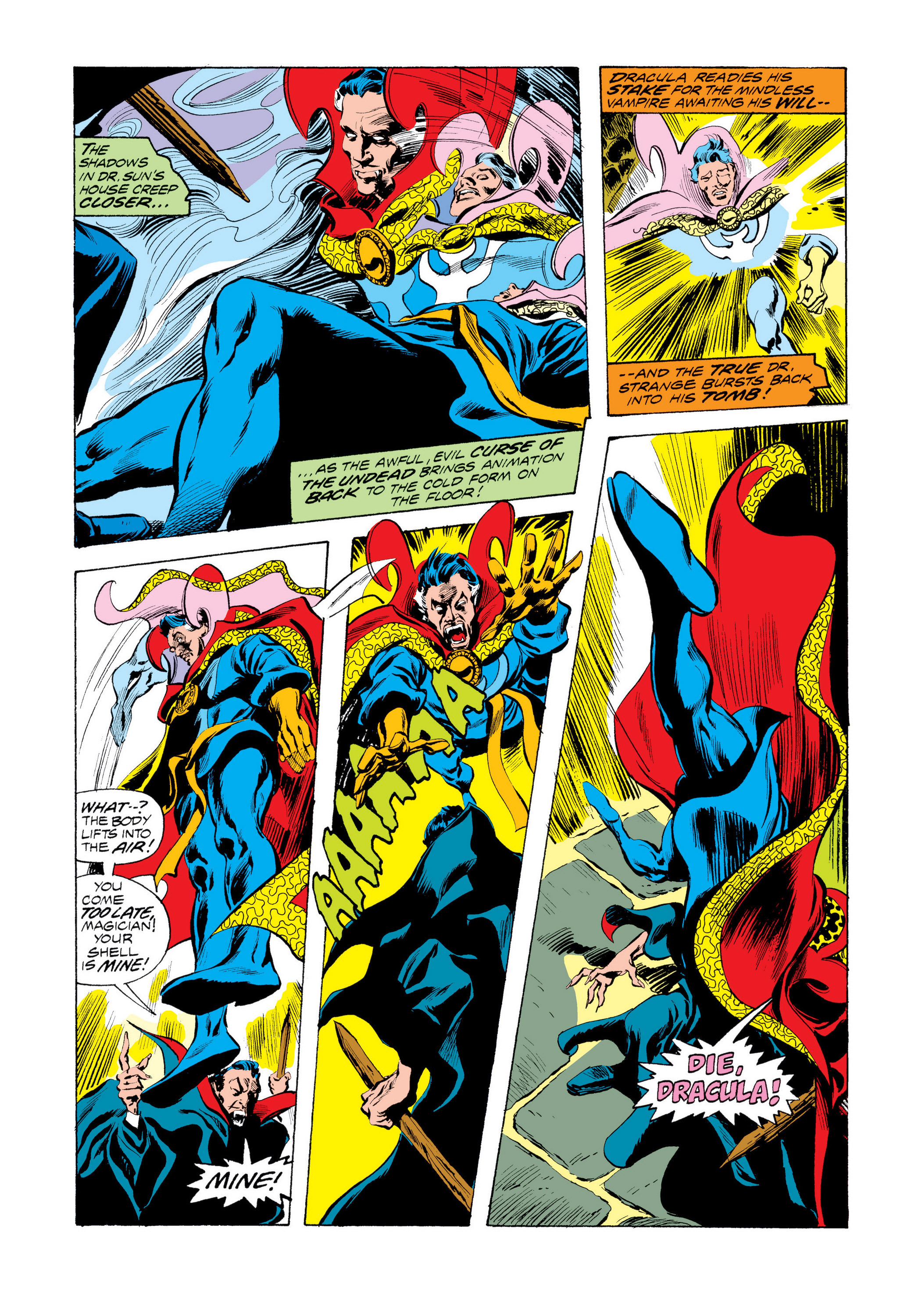 Read online Doctor Strange vs. Dracula comic -  Issue # TPB - 35