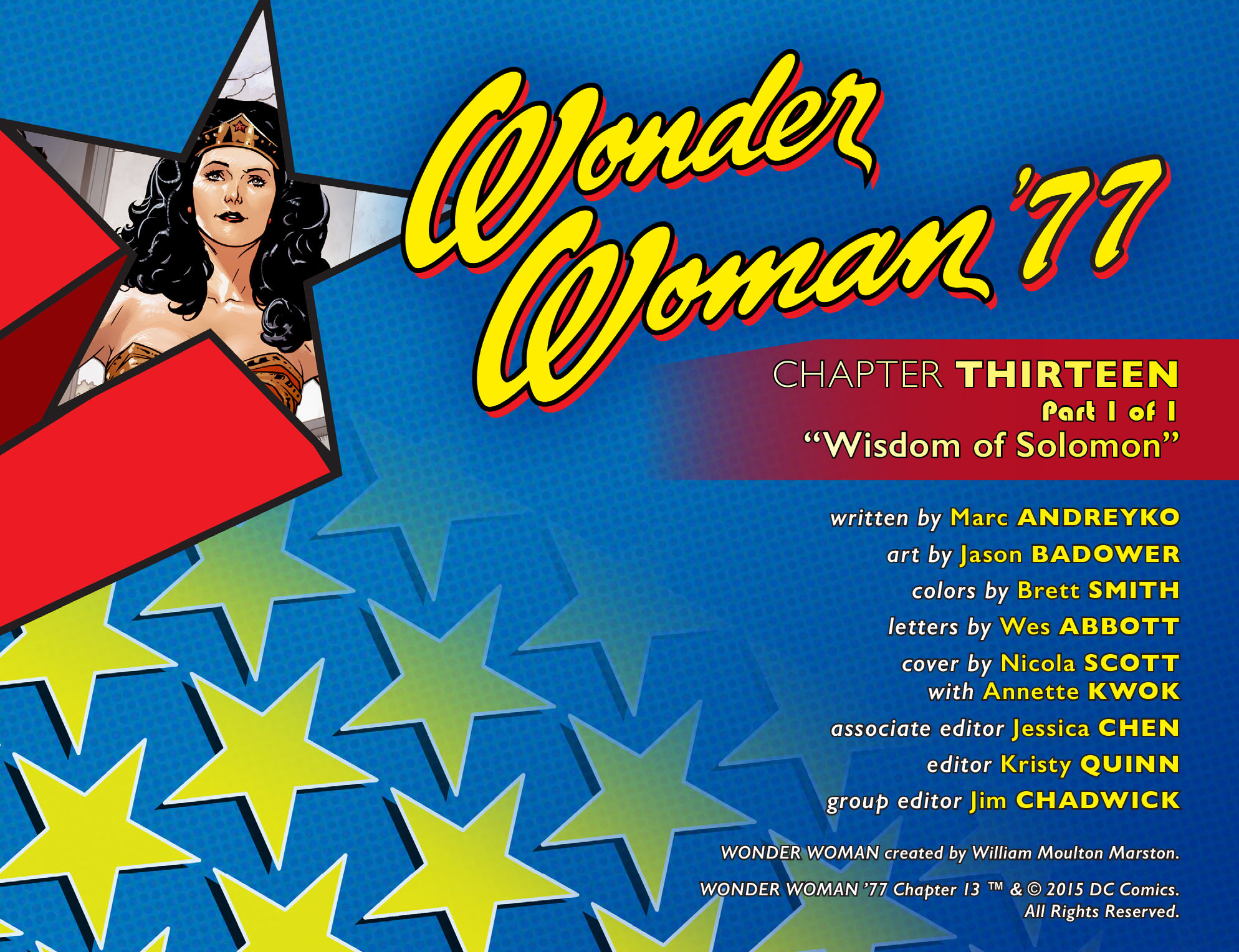 Read online Wonder Woman '77 [I] comic -  Issue #13 - 2