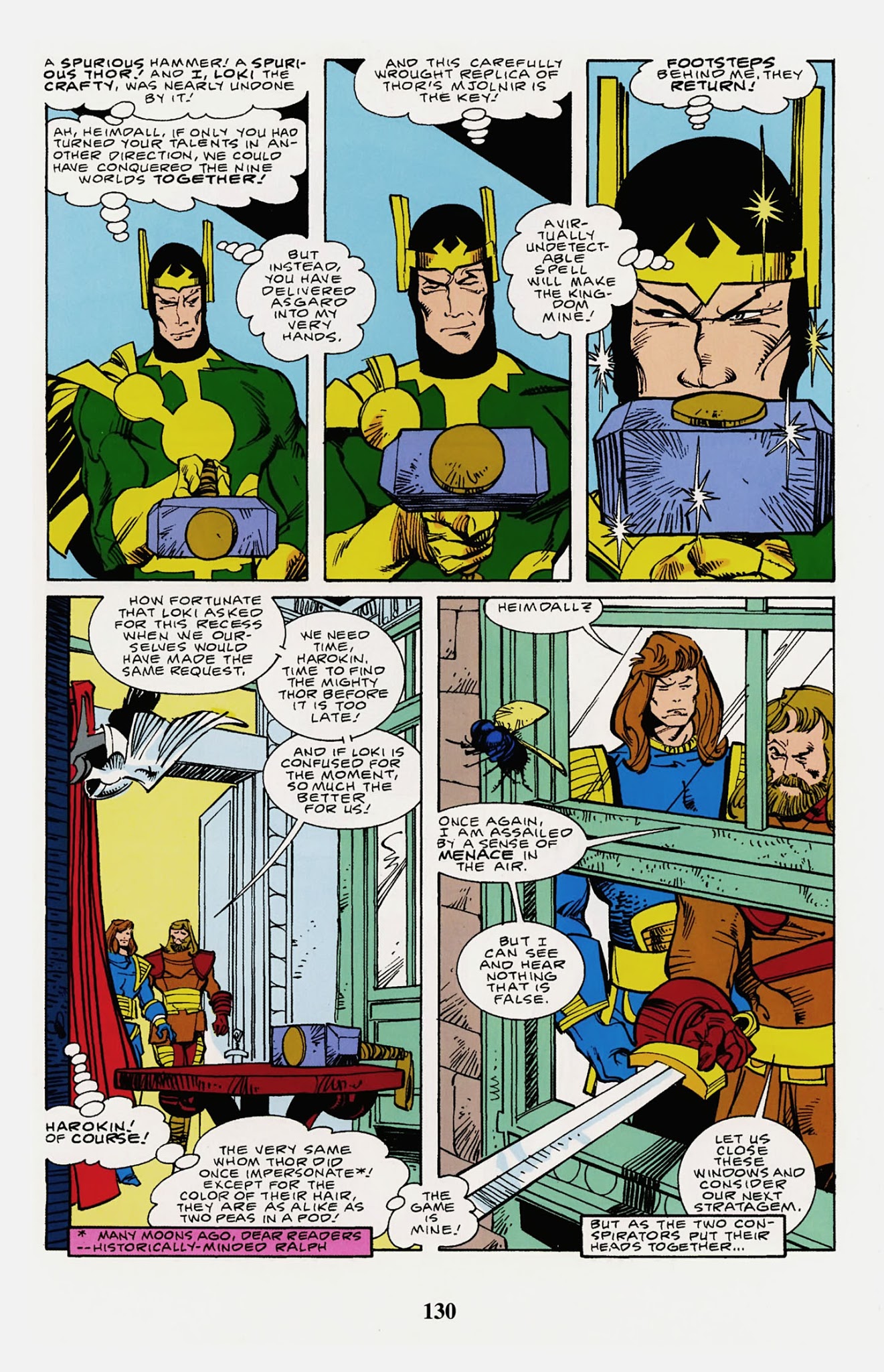 Read online Thor Visionaries: Walter Simonson comic -  Issue # TPB 3 - 132