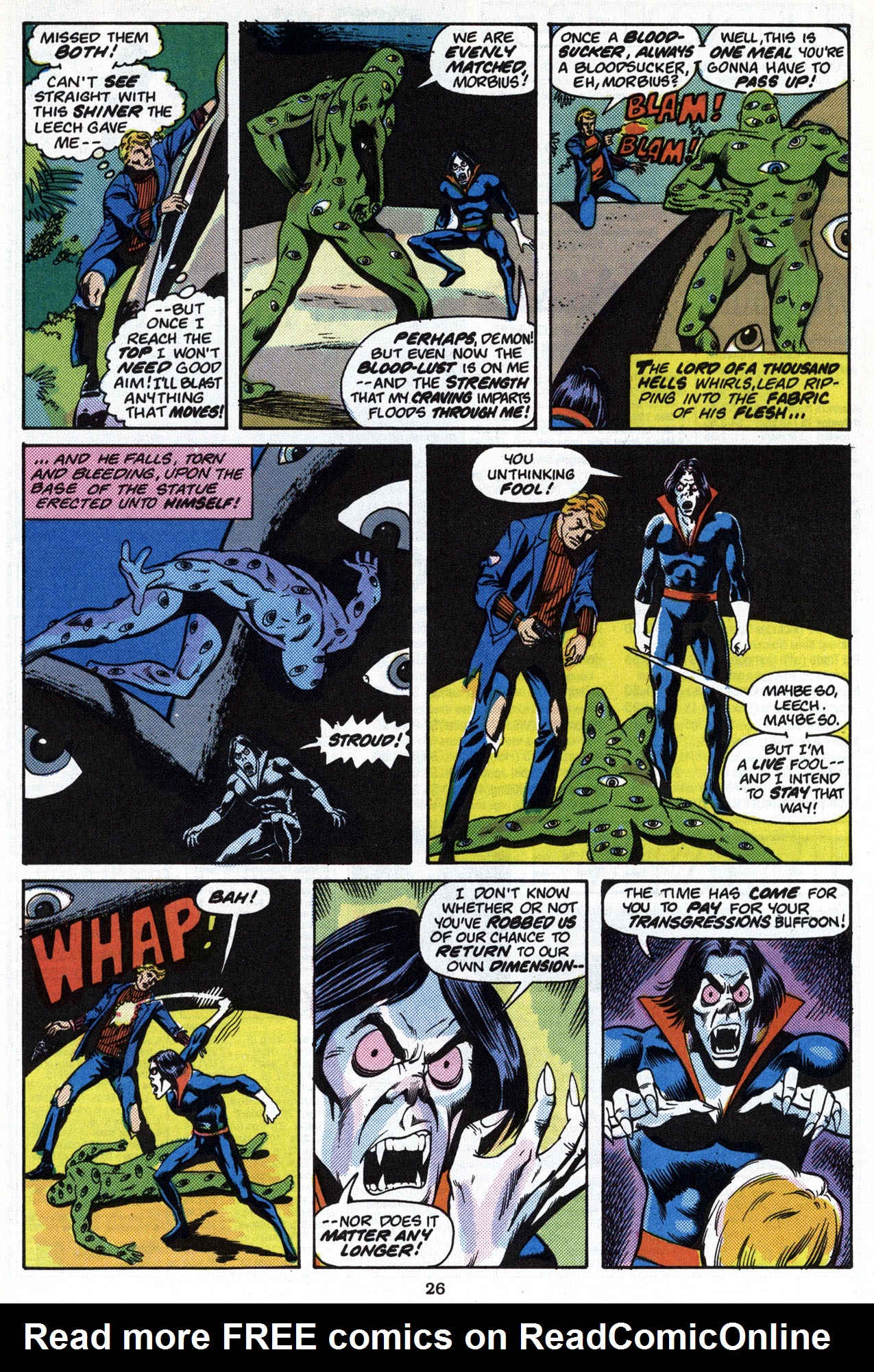Read online Morbius Revisited comic -  Issue #3 - 27