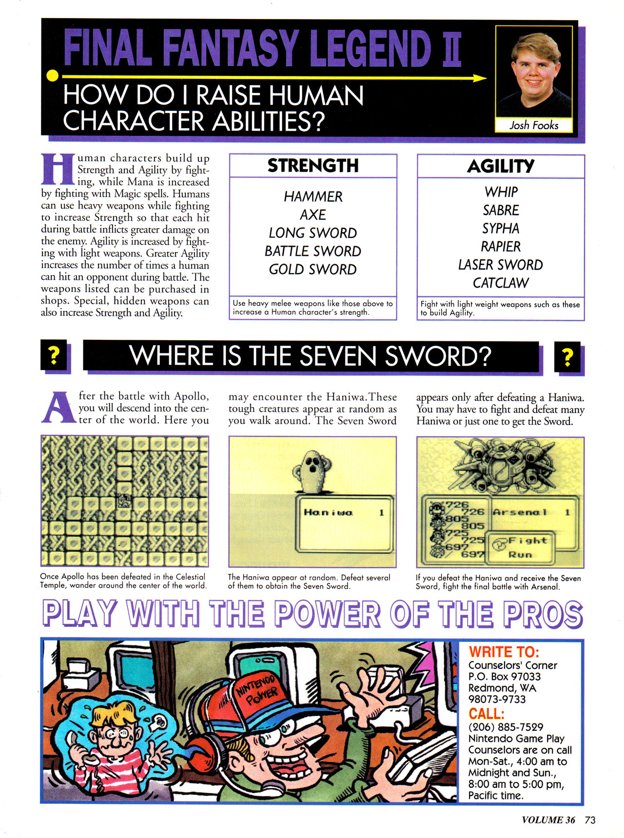 Read online Nintendo Power comic -  Issue #36 - 76