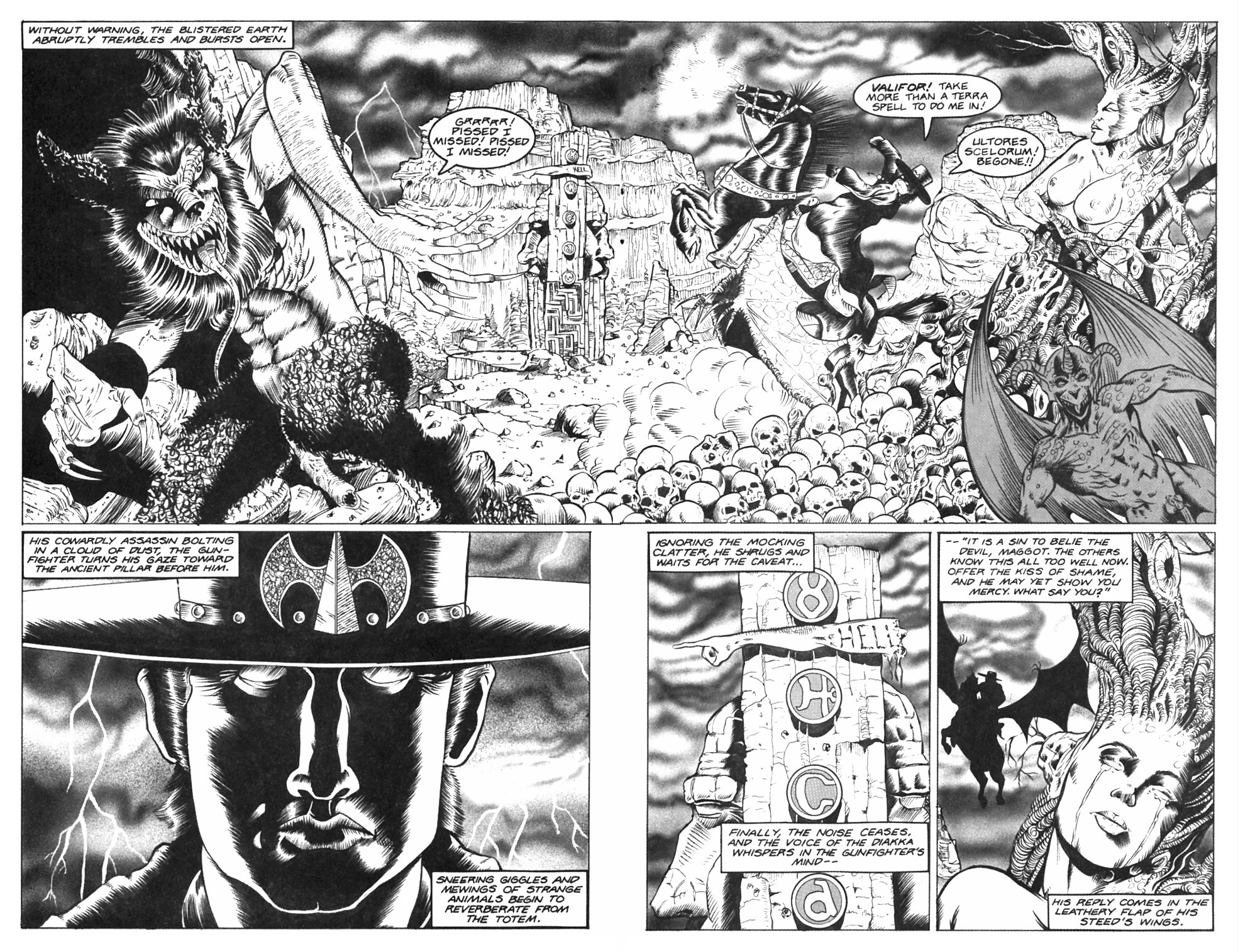 Read online Gunfighters in Hell comic -  Issue #1 - 17