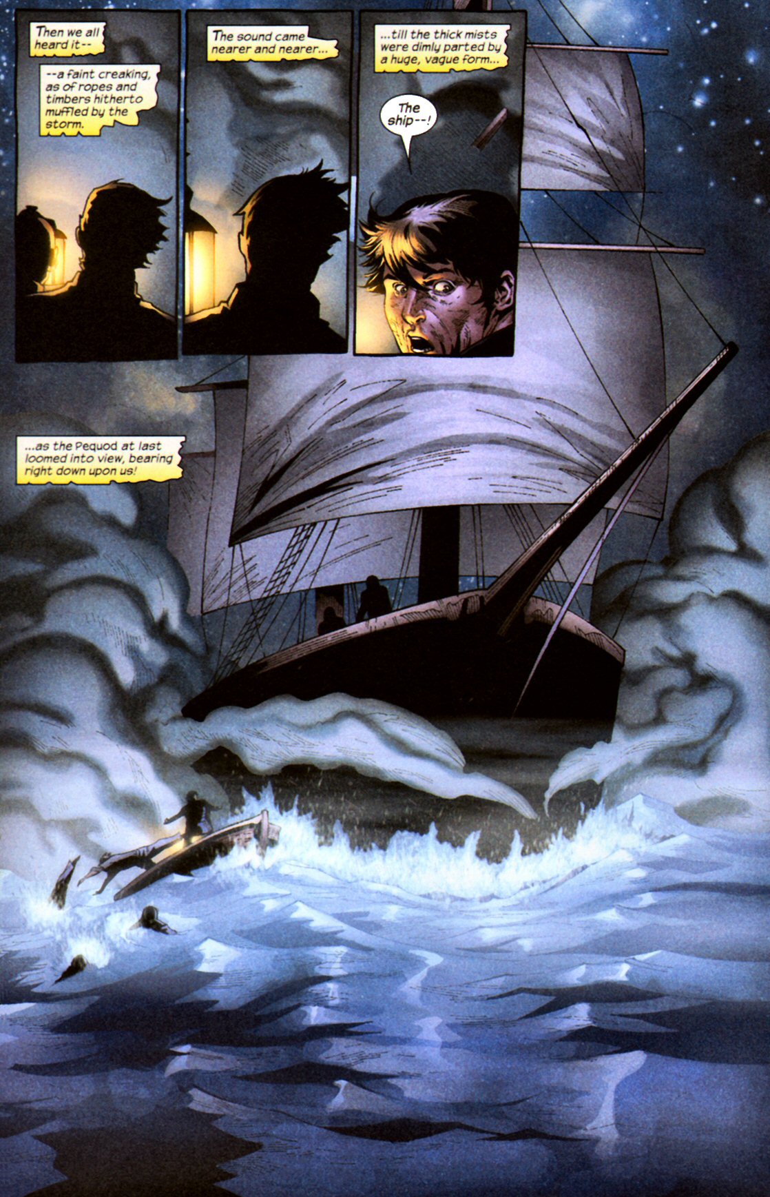 Read online Marvel Illustrated: Moby Dick comic -  Issue # TPB - 51