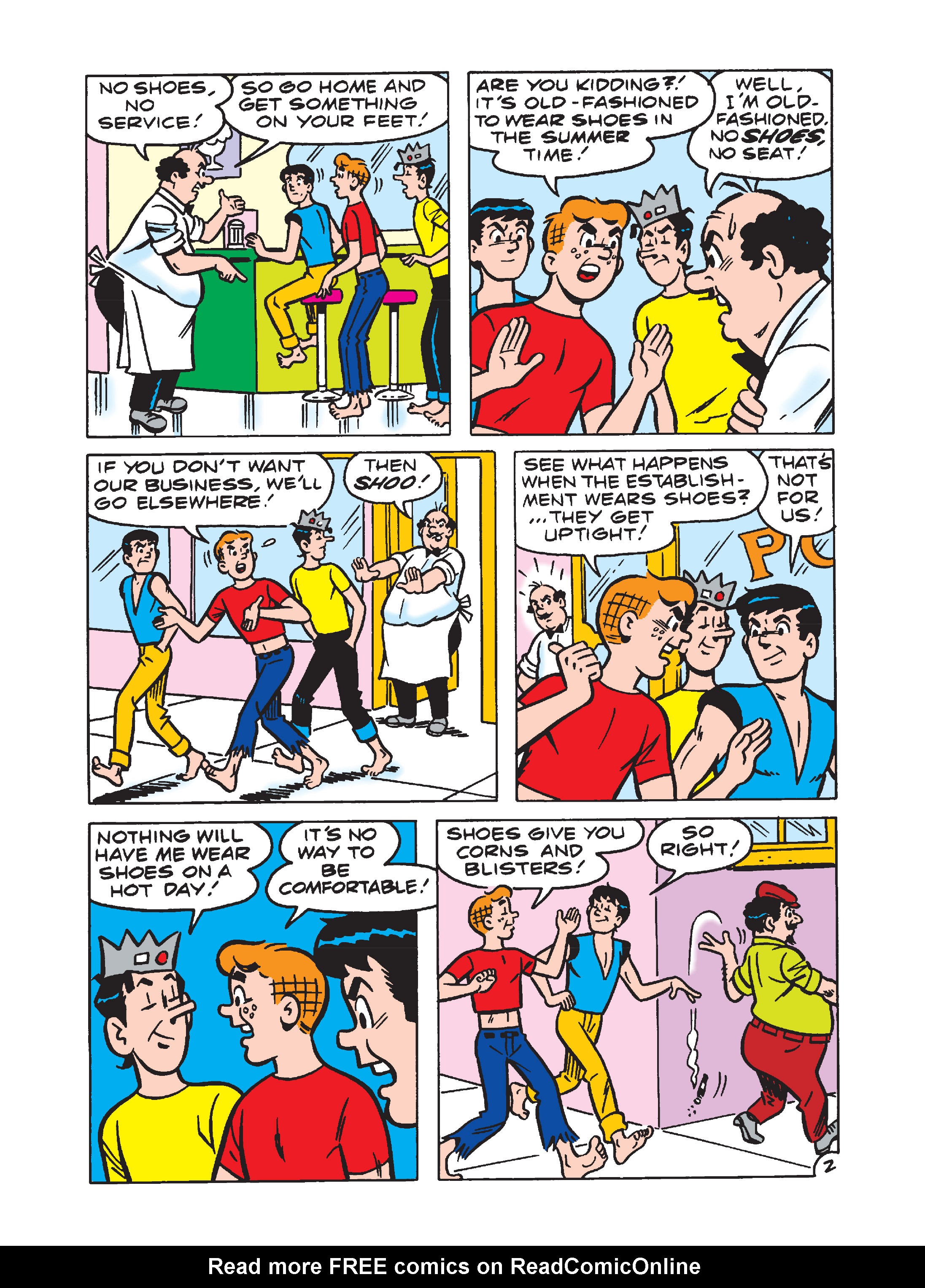 Read online Archie's Funhouse Double Digest comic -  Issue #6 - 243