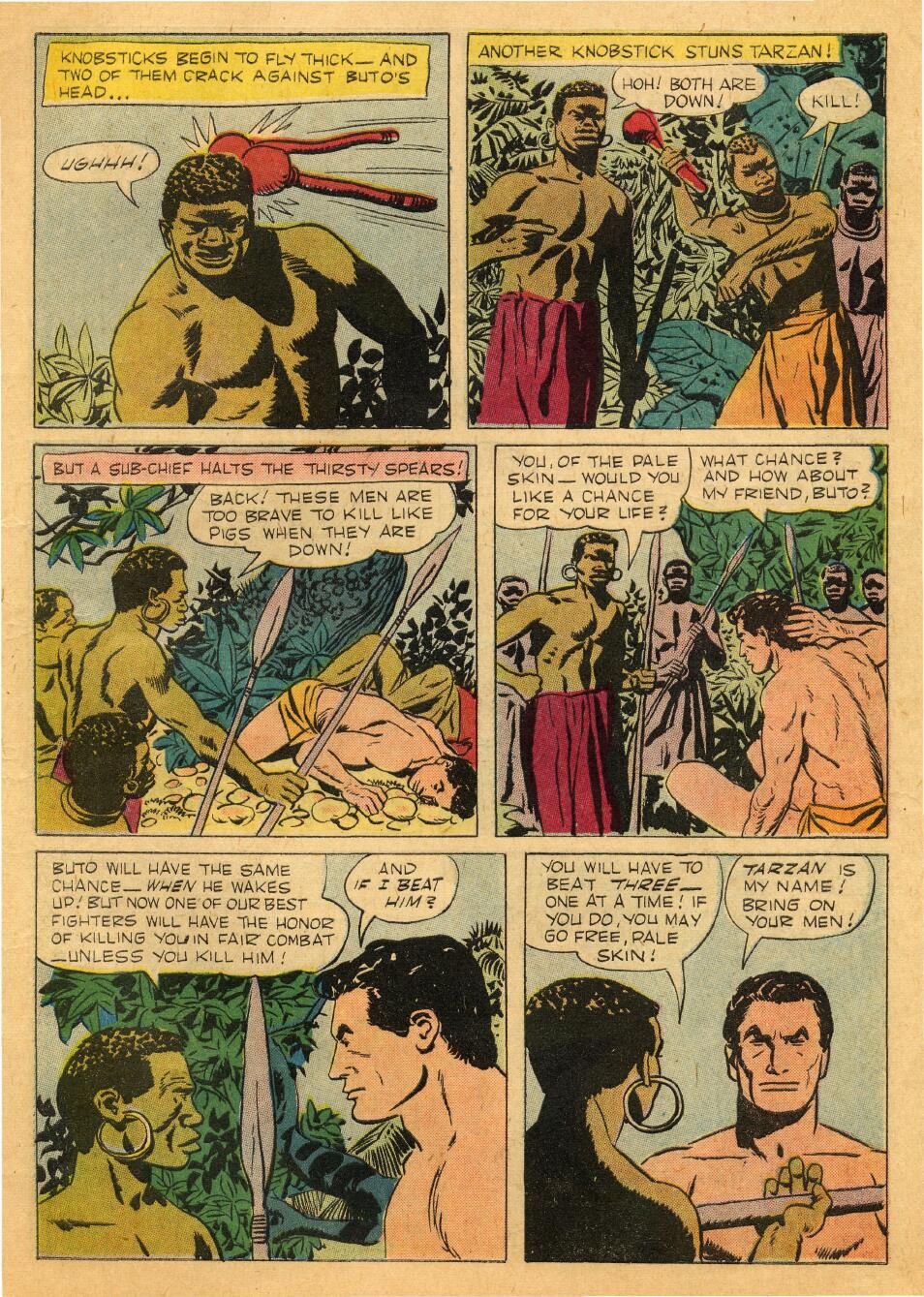 Read online Tarzan (1948) comic -  Issue #99 - 7