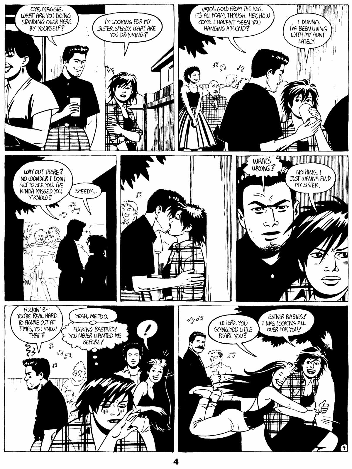 Read online Love and Rockets (1982) comic -  Issue #20 - 7