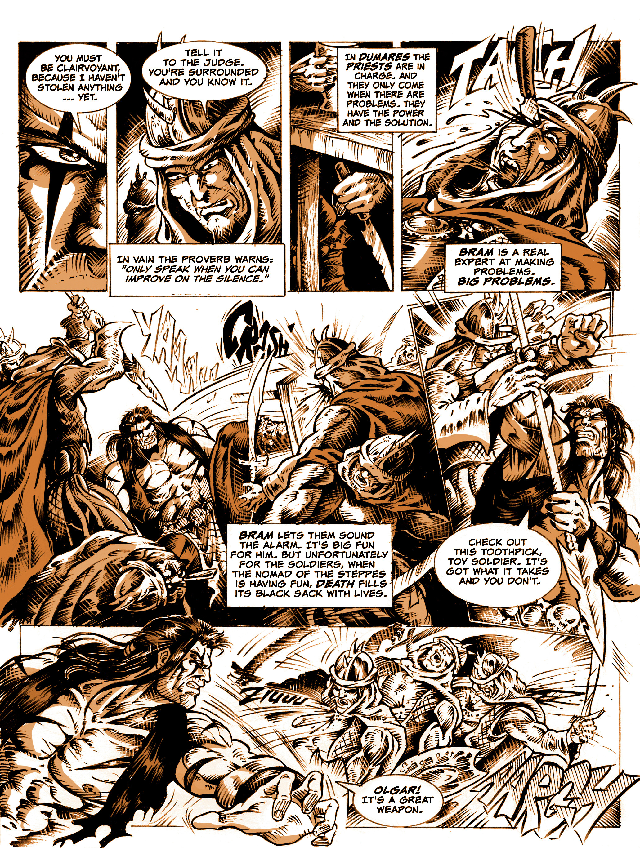 Read online Bram the Yacoi comic -  Issue #1 - 12