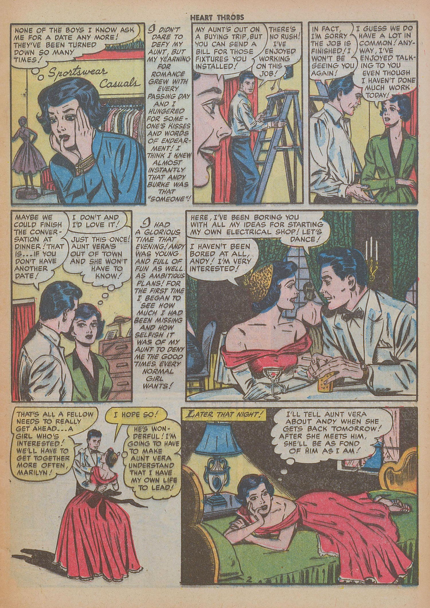 Read online Heart Throbs comic -  Issue #29 - 13