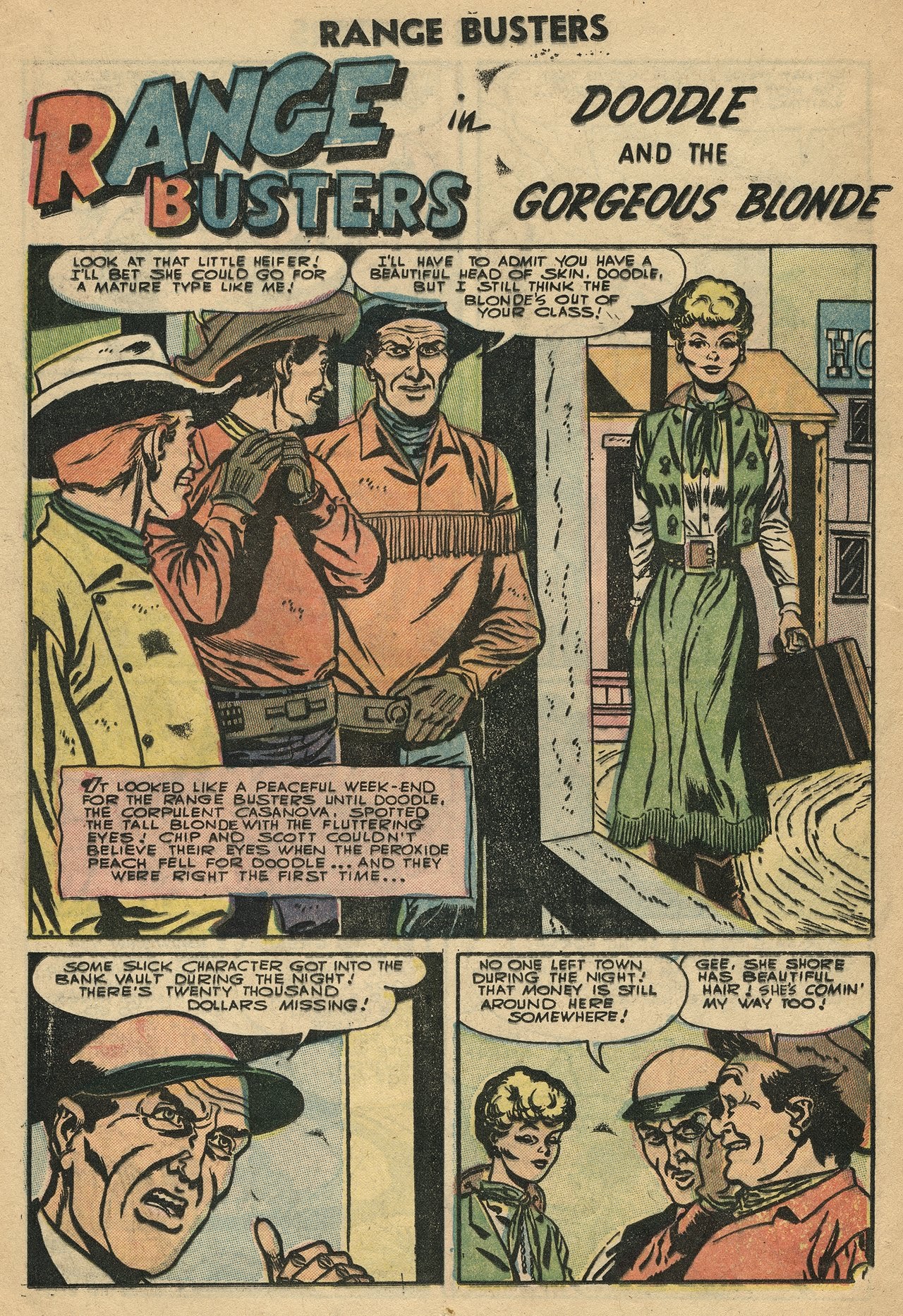 Read online Range Busters comic -  Issue #10 - 12