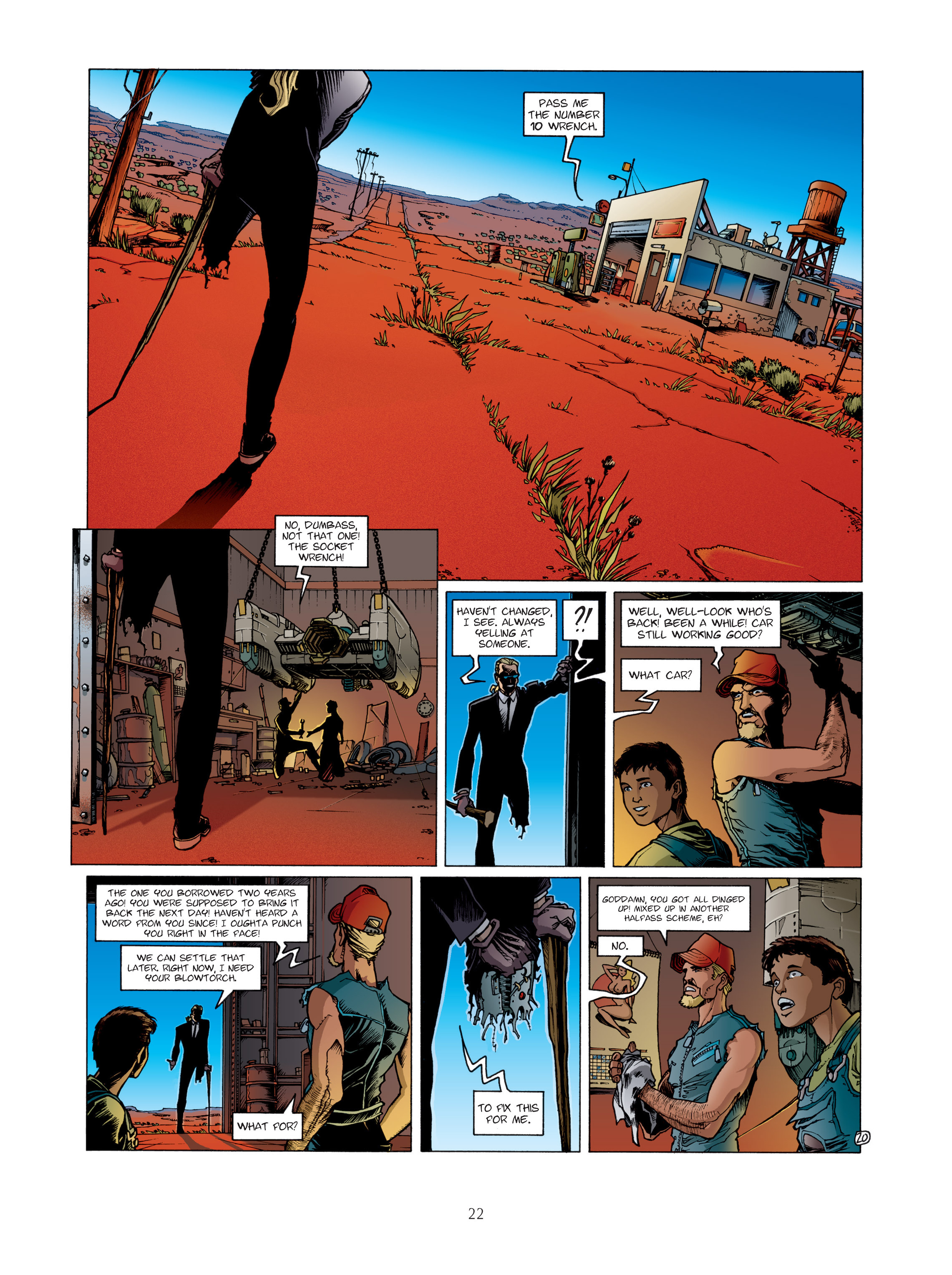 Read online Golden City comic -  Issue #1 - 22