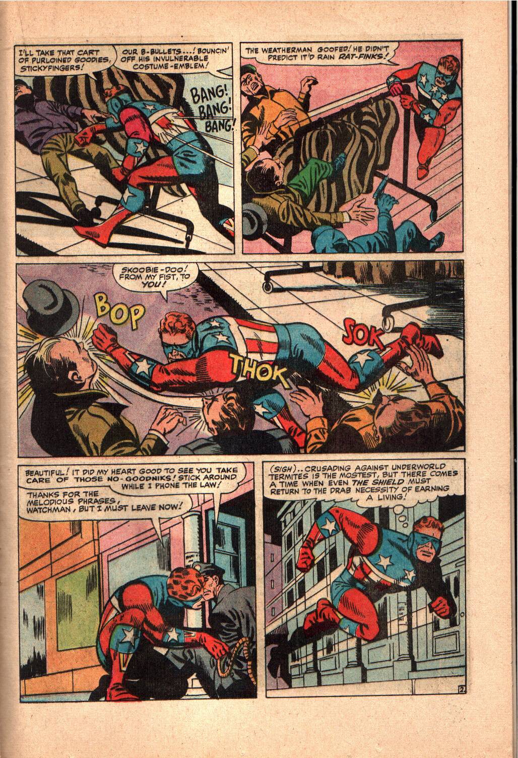 Read online Fly Man comic -  Issue #37 - 18