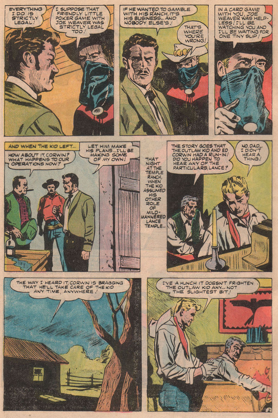 Read online The Outlaw Kid (1970) comic -  Issue #20 - 4