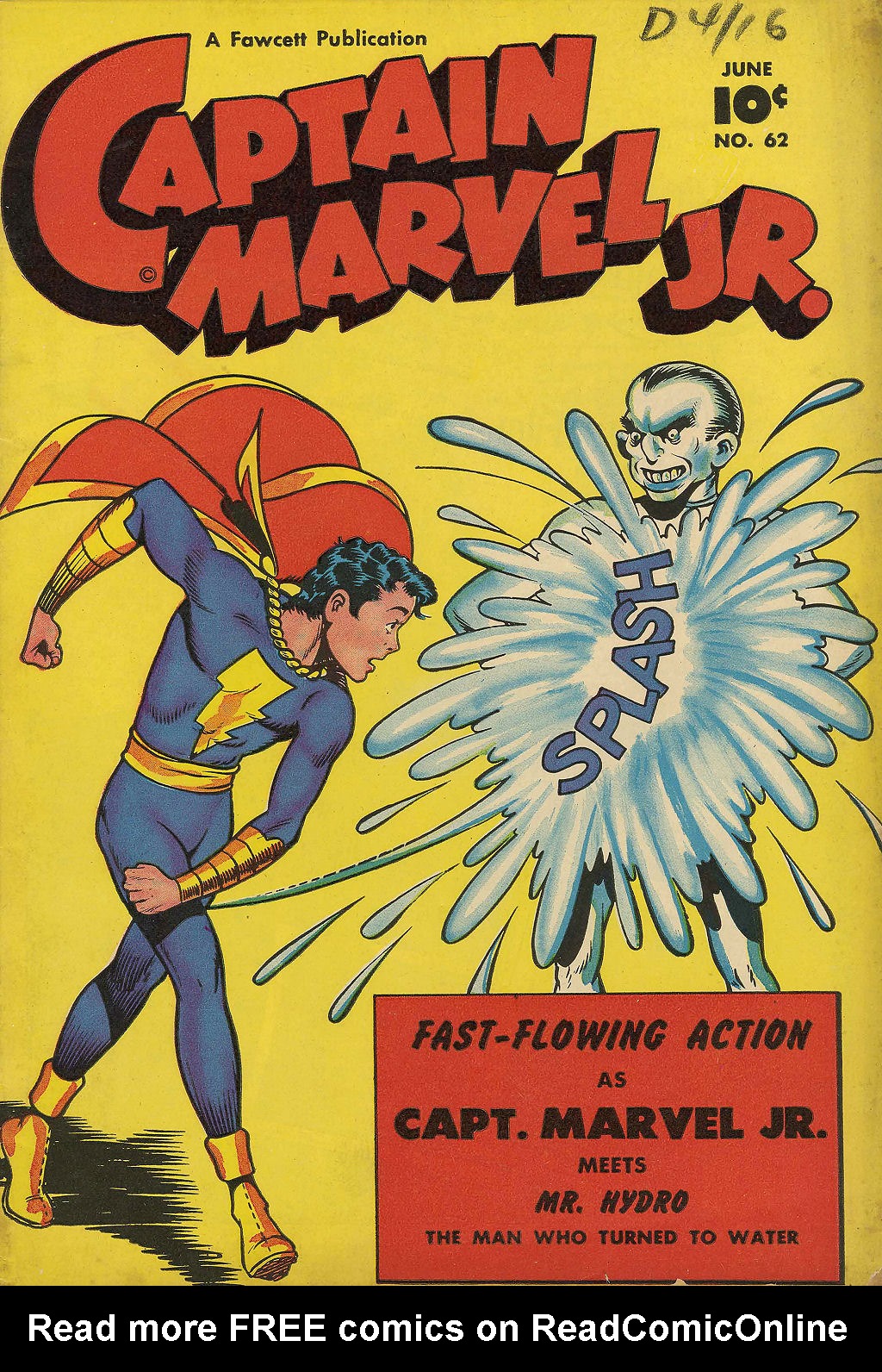 Read online Captain Marvel, Jr. comic -  Issue #62 - 1