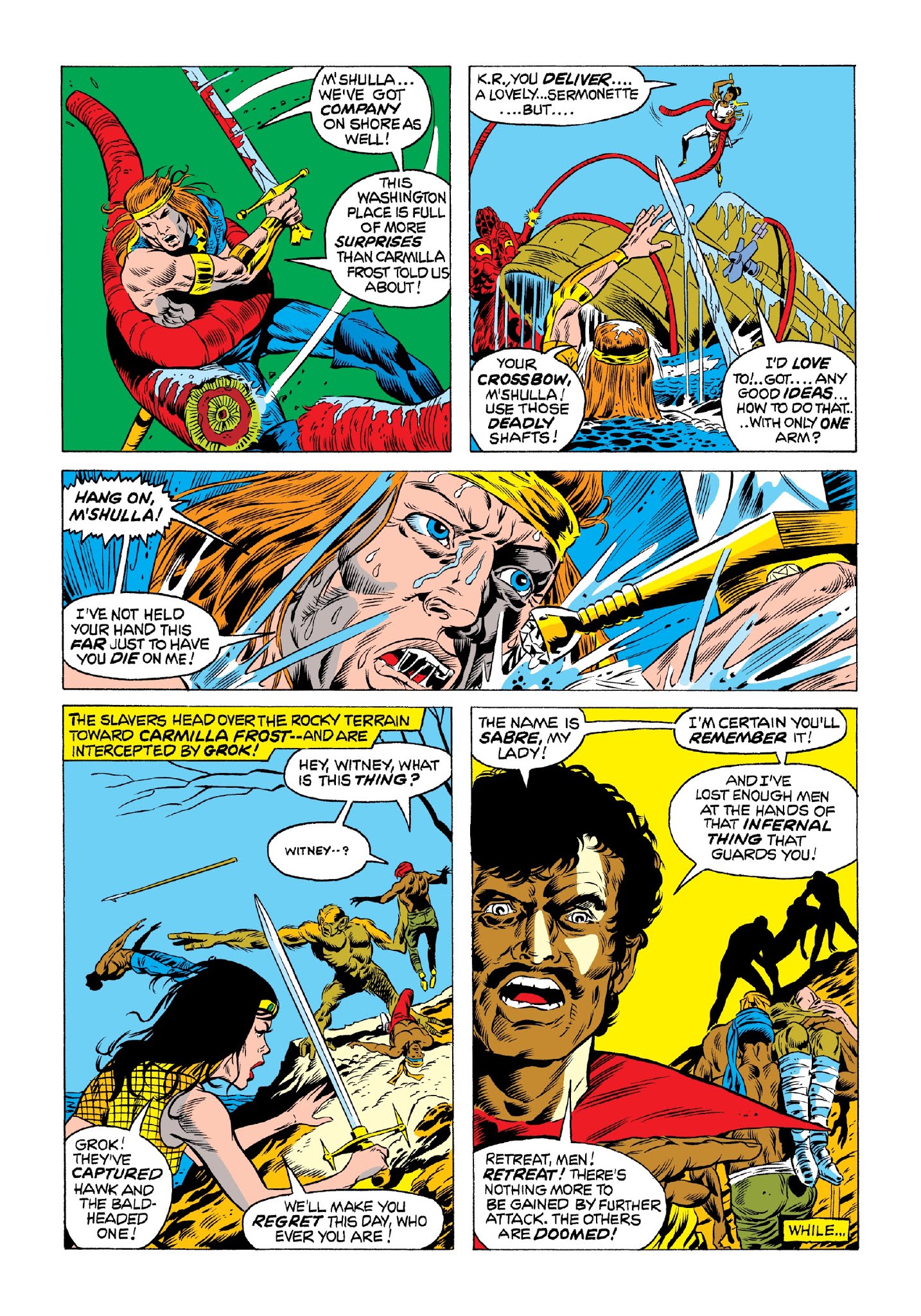 Read online Marvel Masterworks: Killraven comic -  Issue # TPB 1 (Part 1) - 98