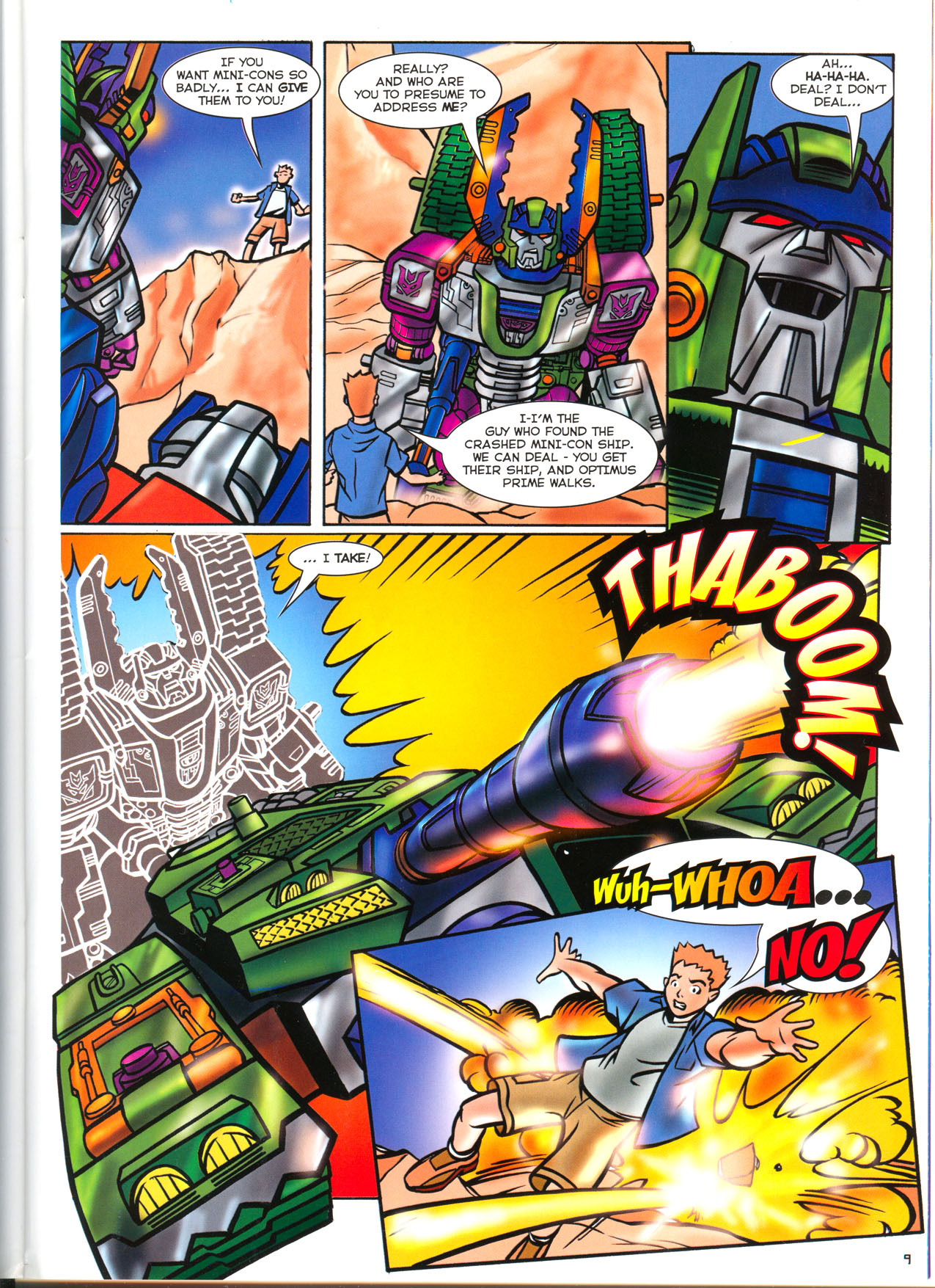 Read online Transformers: Armada (2003) comic -  Issue #2 - 8