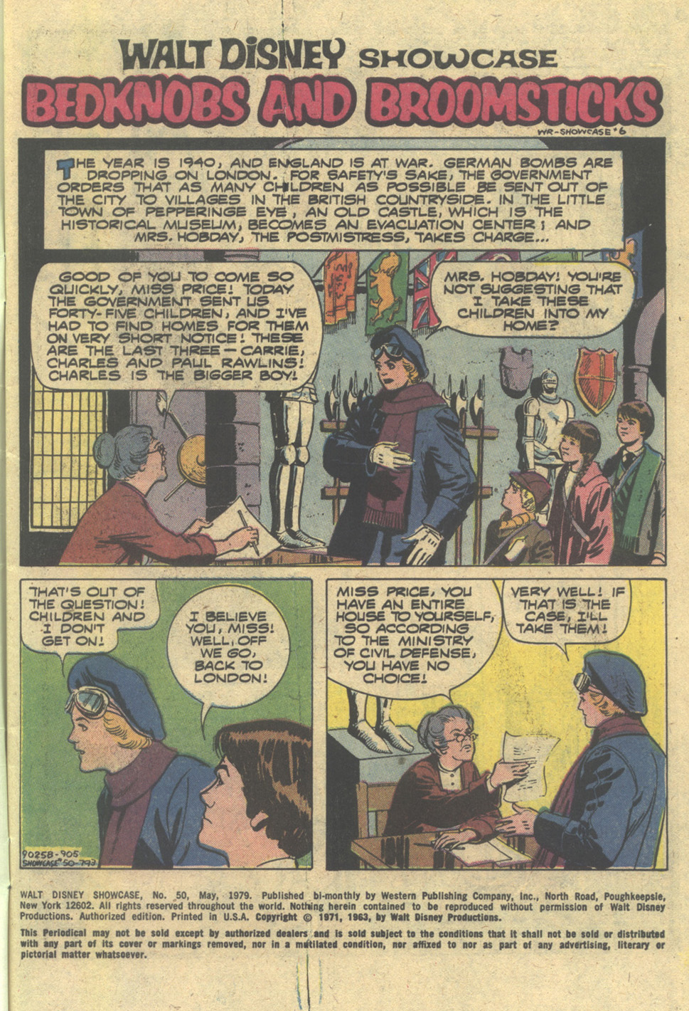 Read online Walt Disney Showcase (1970) comic -  Issue #50 - 3