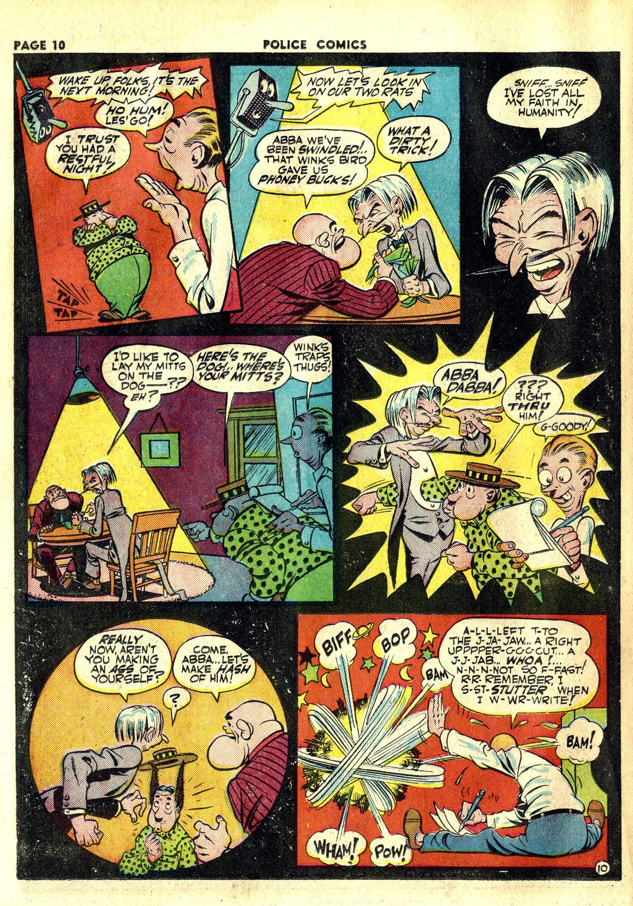 Read online Police Comics comic -  Issue #20 - 12