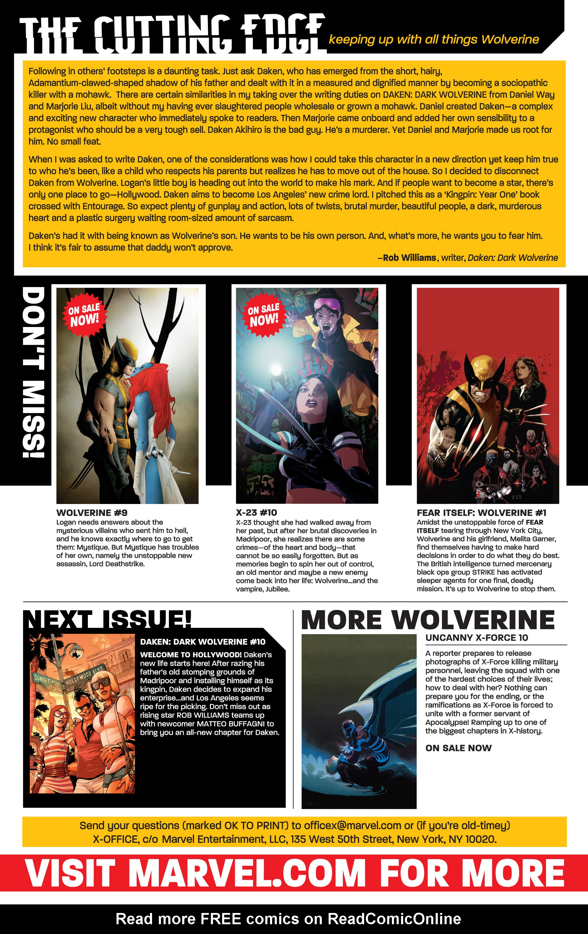 Read online Daken: Dark Wolverine comic -  Issue #9.1 - 23