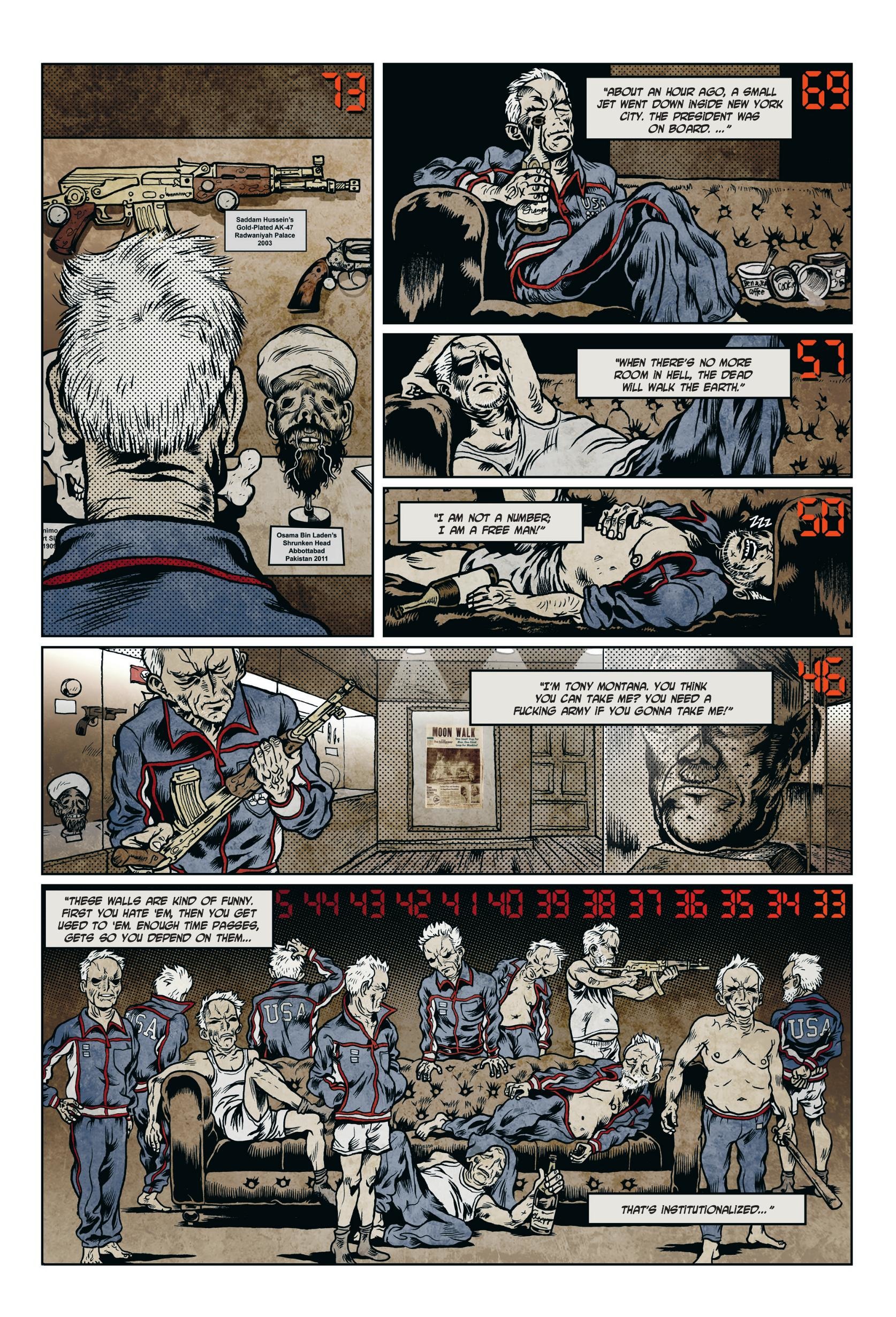 Read online Doggybags: Death of A Nation comic -  Issue # TPB - 131