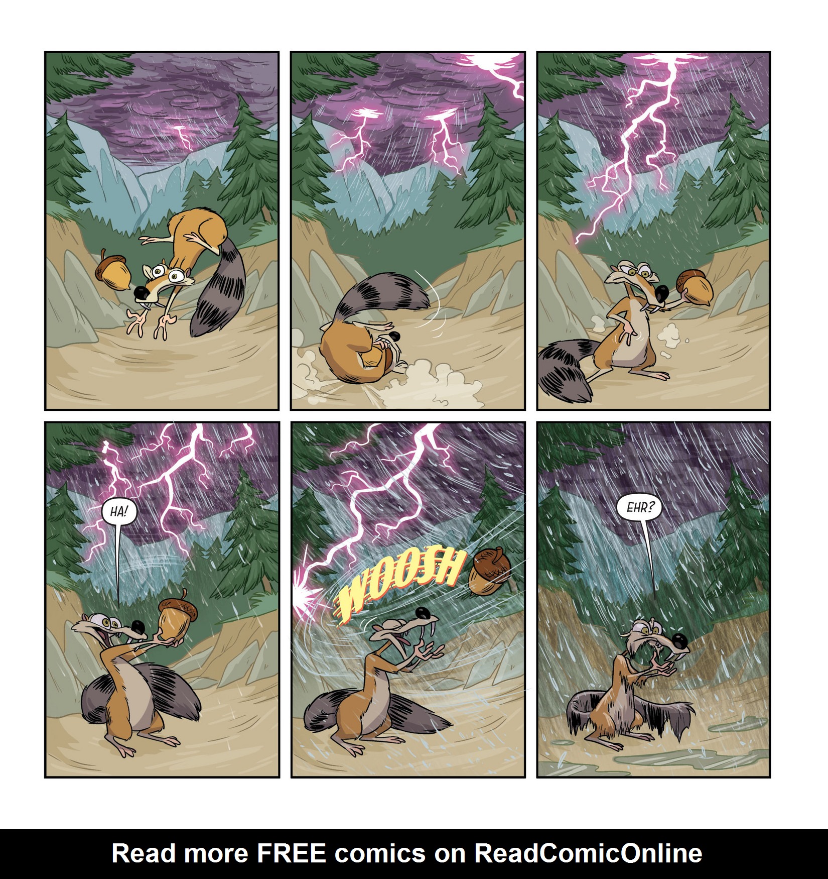 Read online Ice Age: Where There's Thunder comic -  Issue # Full - 9
