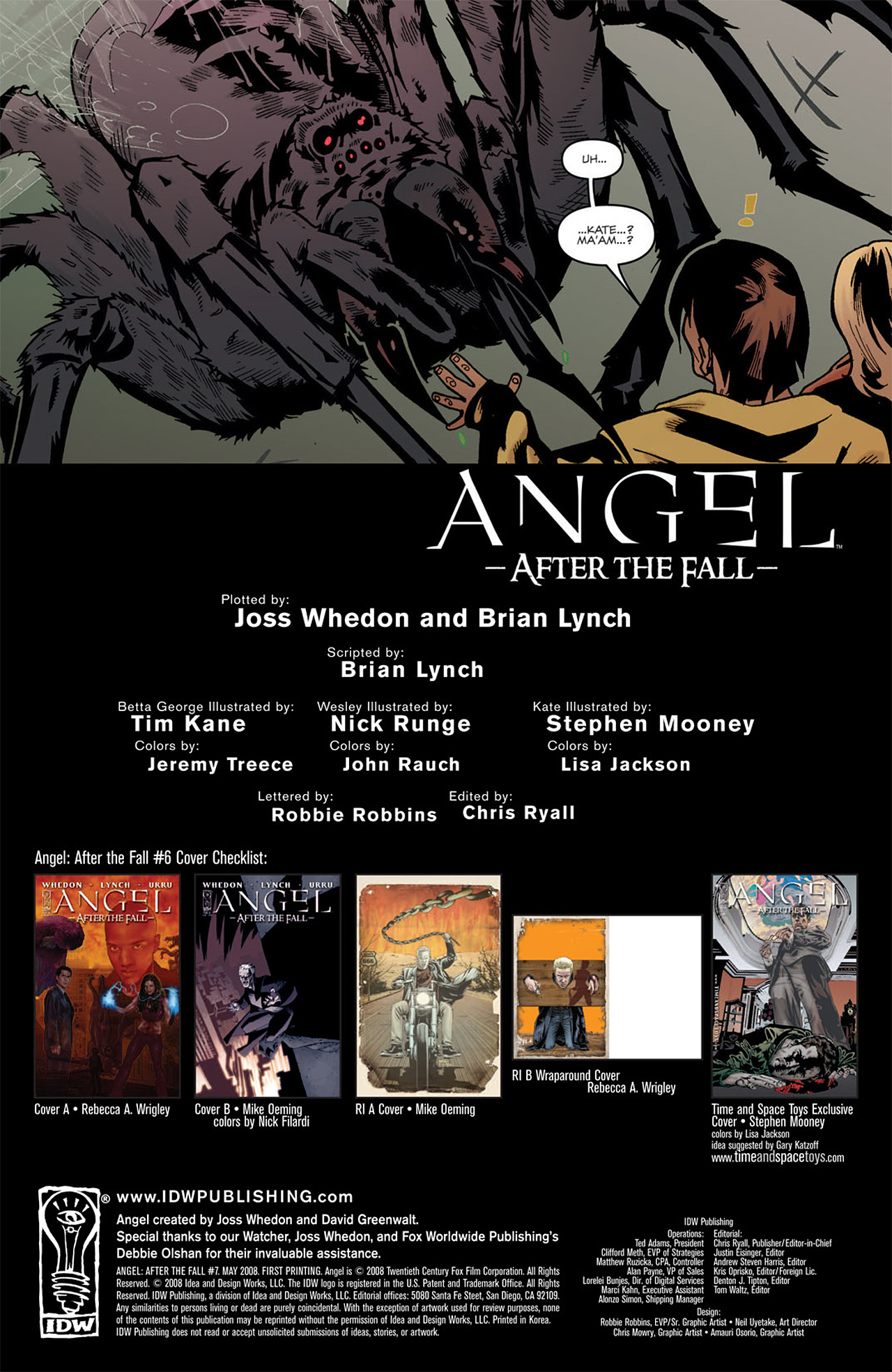 Read online Angel: After The Fall comic -  Issue #6 - 3