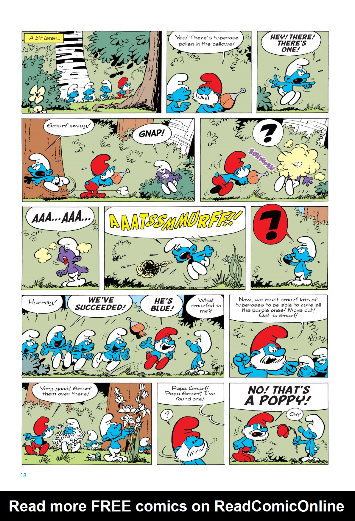 Read online The Smurfs comic -  Issue #1 - 18