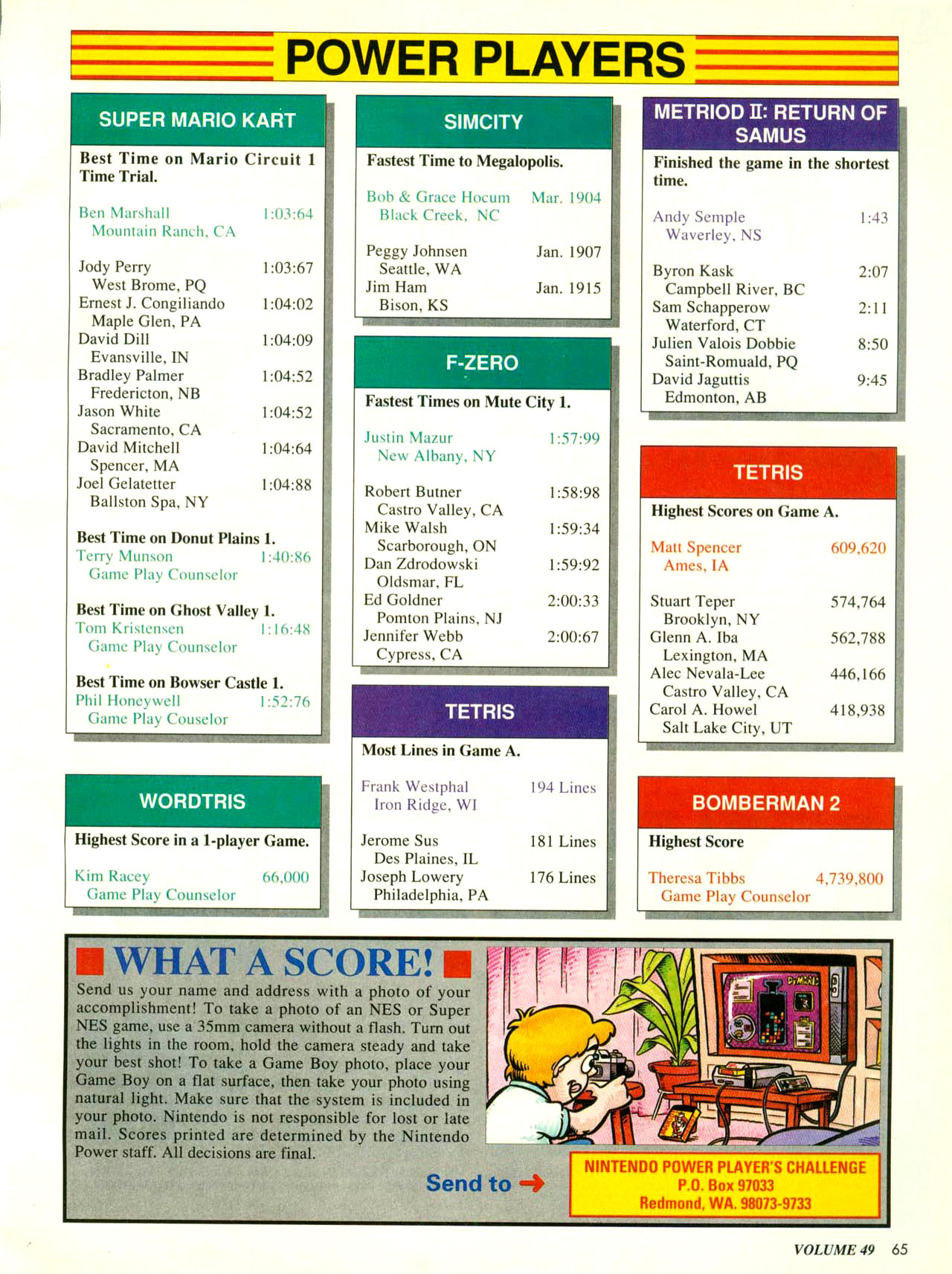 Read online Nintendo Power comic -  Issue #49 - 68