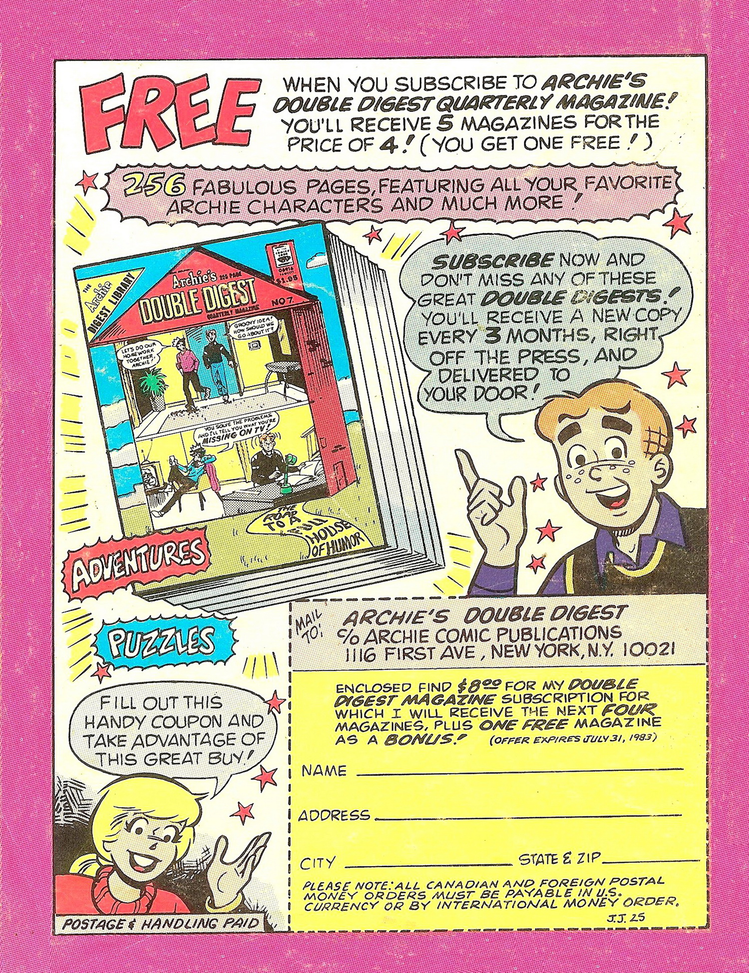 Read online Jughead Jones Comics Digest comic -  Issue #25 - 132