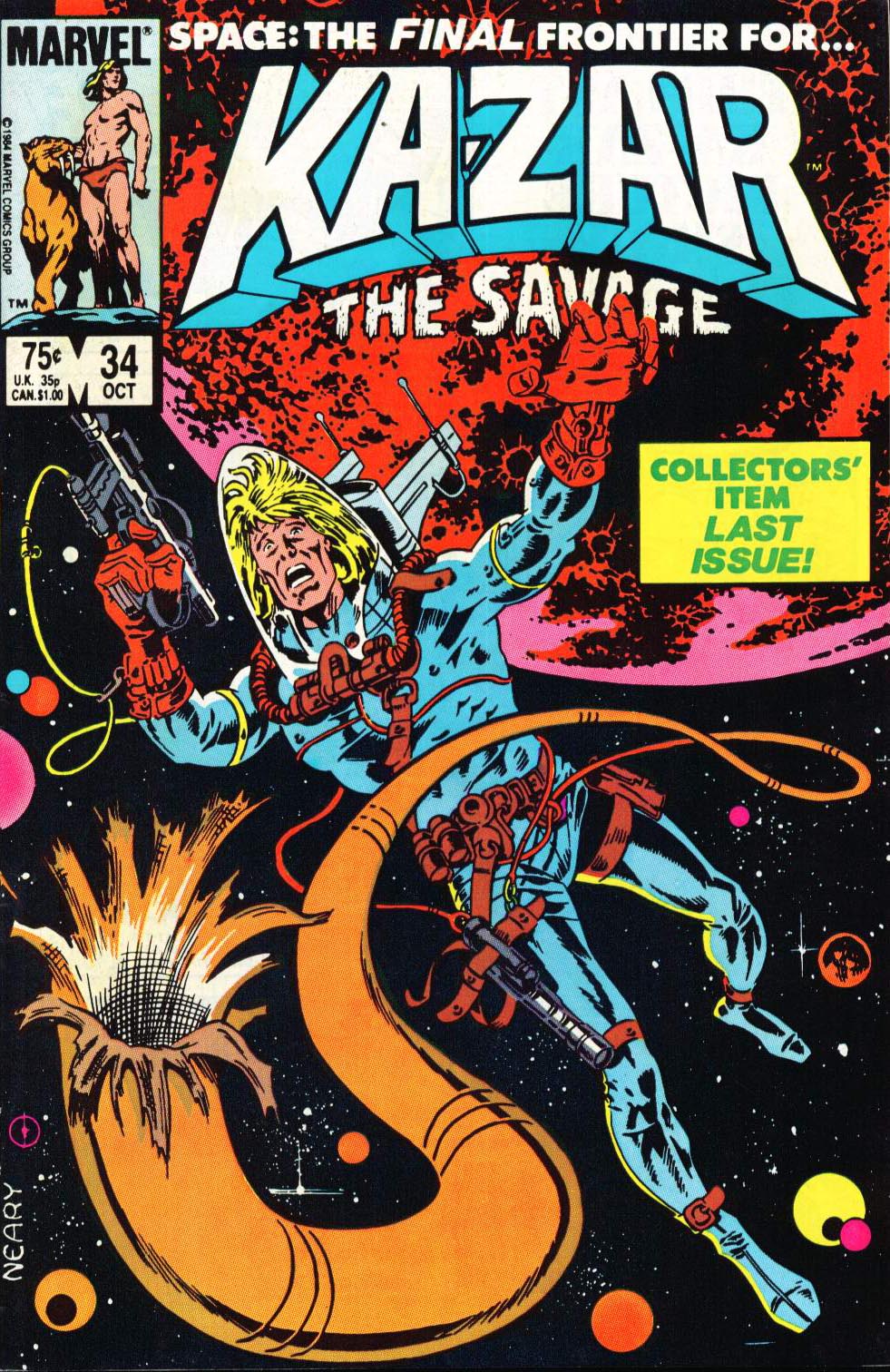 Read online Ka-Zar the Savage comic -  Issue #34 - 1
