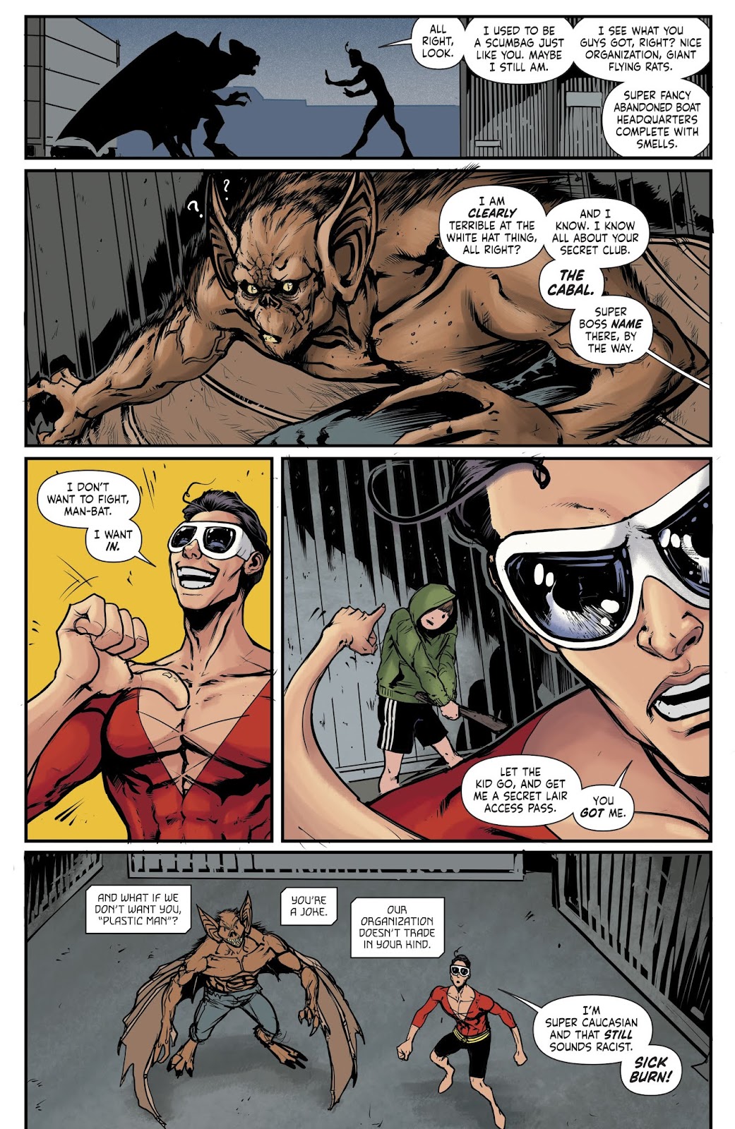 Plastic Man (2018) issue 3 - Page 8