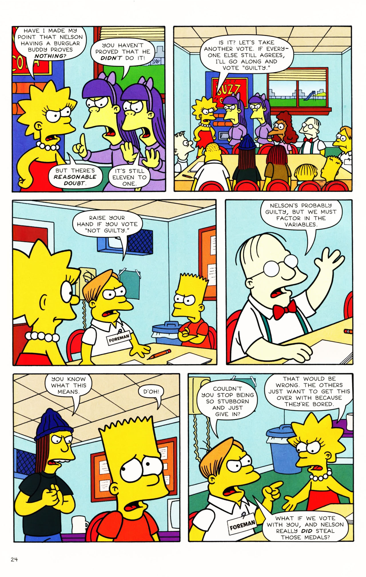Read online Bart Simpson comic -  Issue #49 - 22