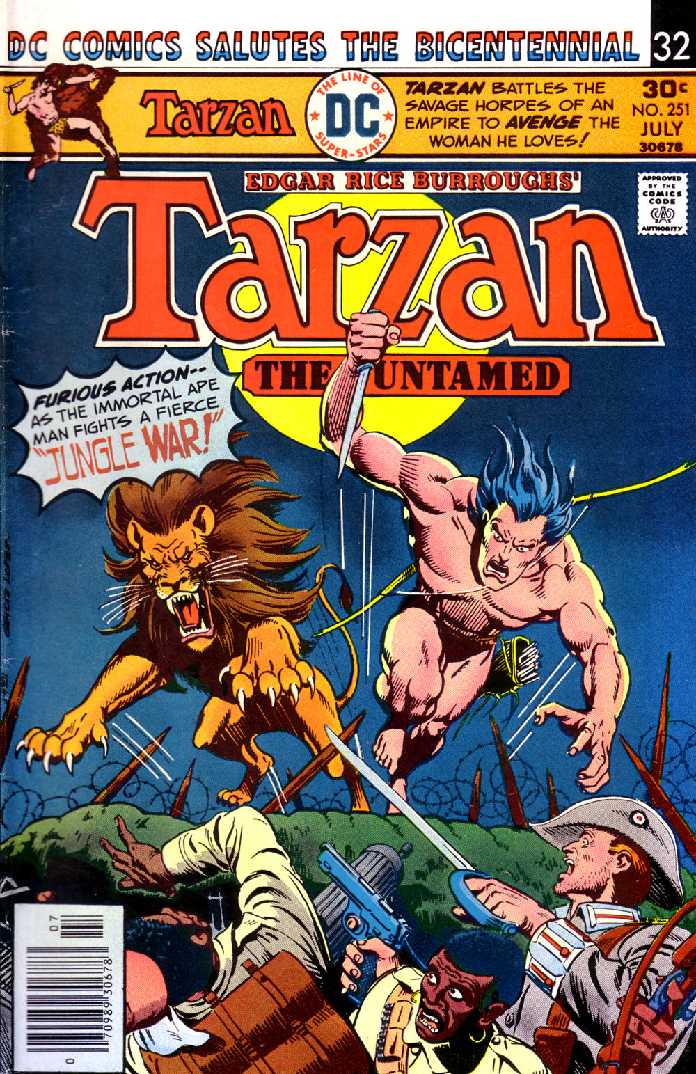 Read online Tarzan (1972) comic -  Issue #251 - 1