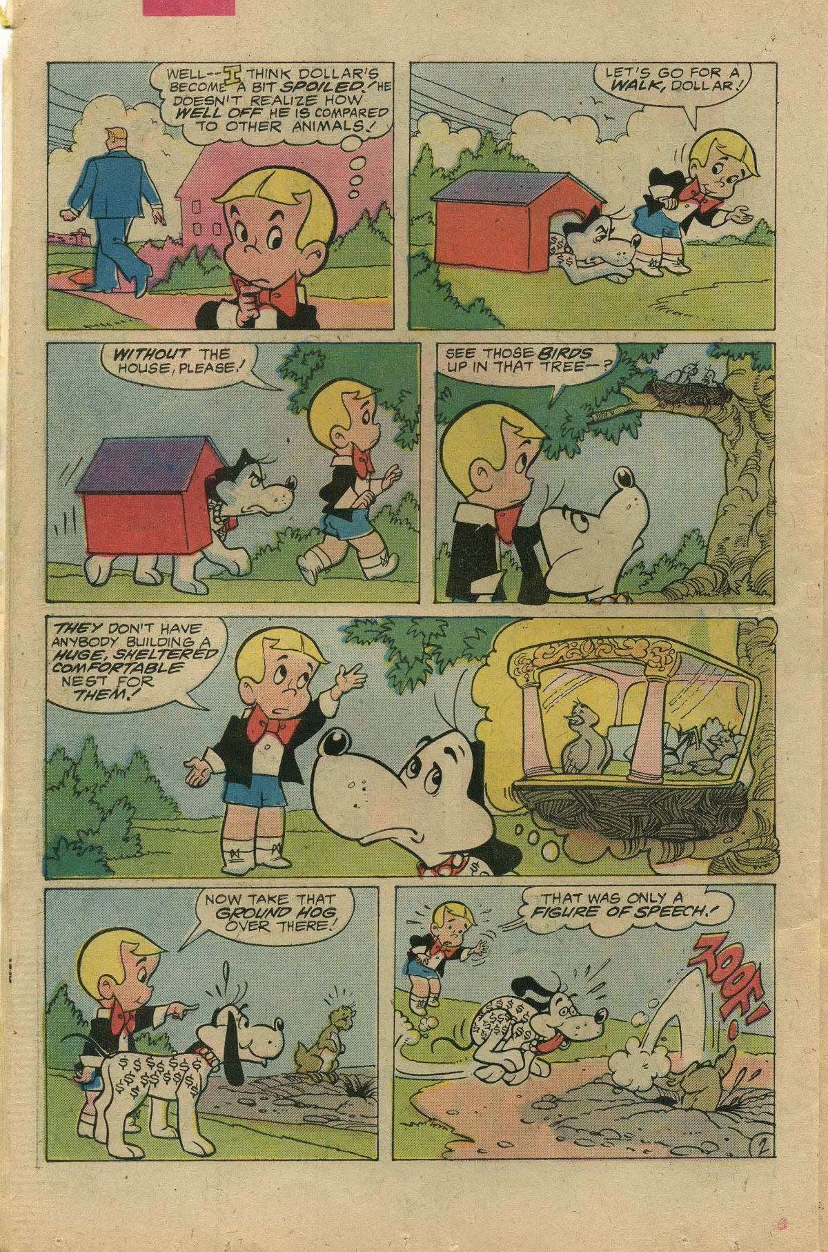 Read online Richie Rich & Dollar the Dog comic -  Issue #12 - 22