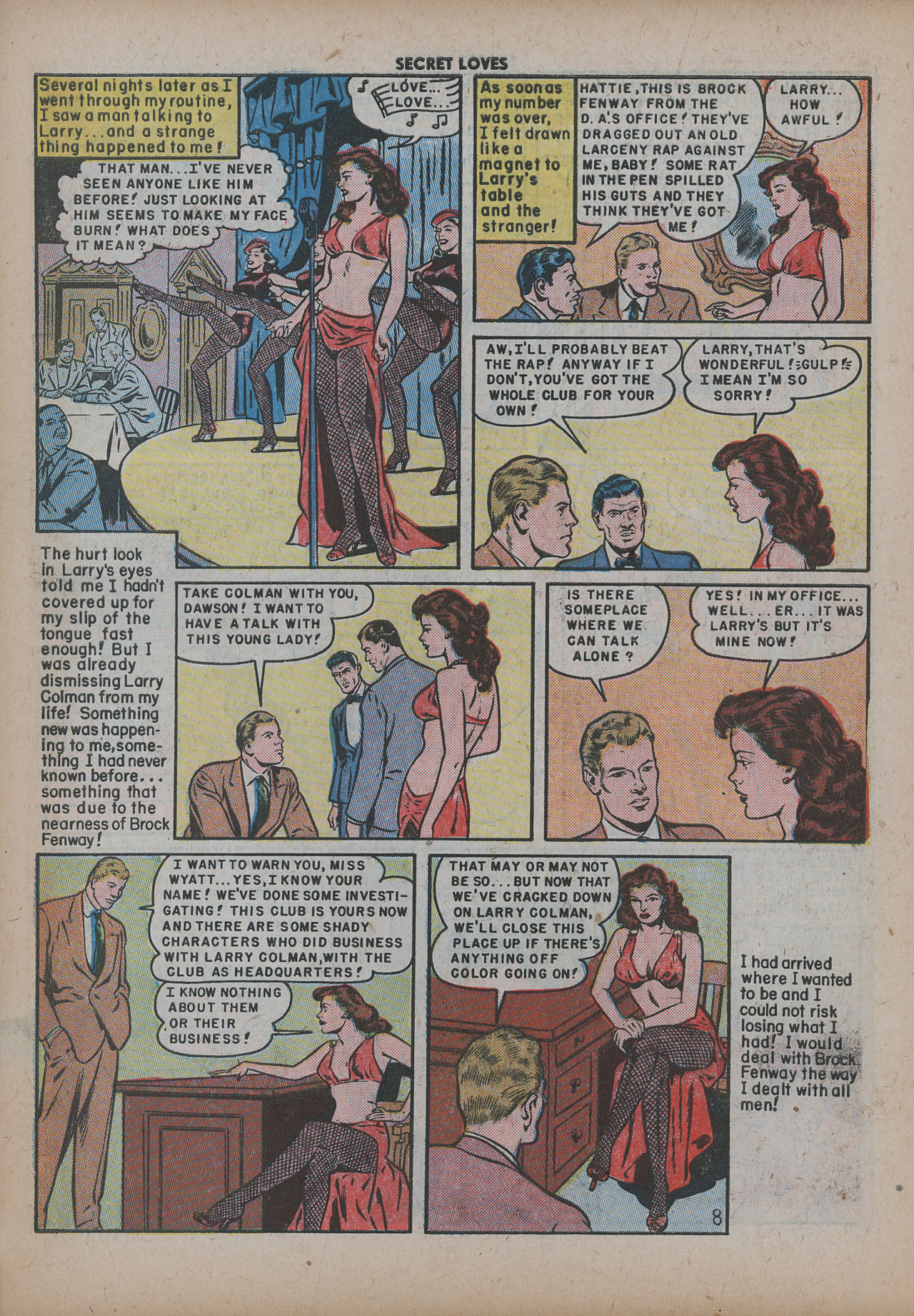 Read online Secret Loves comic -  Issue #3 - 10