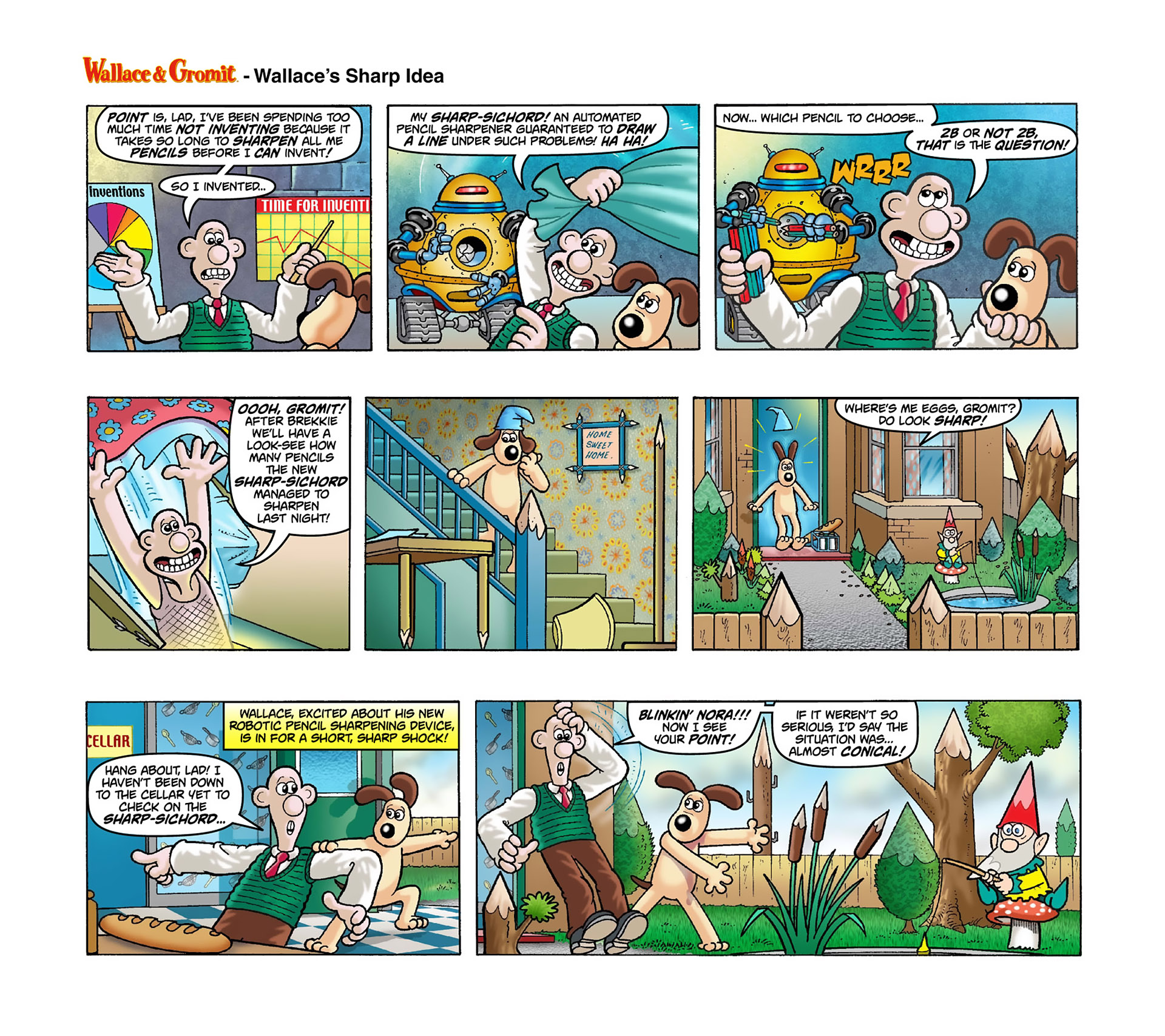 Read online Wallace & Gromit Dailies comic -  Issue #2 - 12