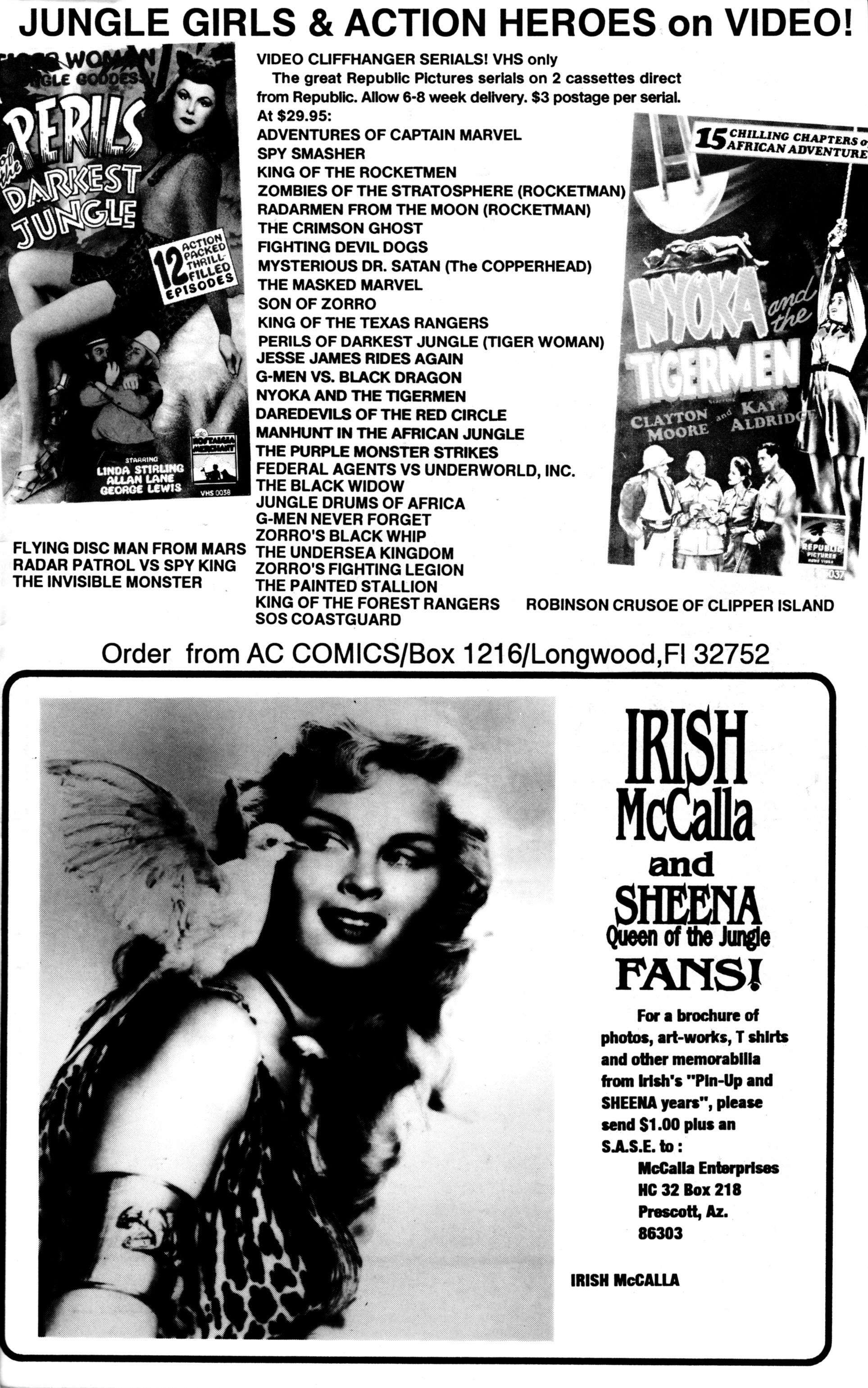 Read online Jungle Girls (1988) comic -  Issue #5 - 36